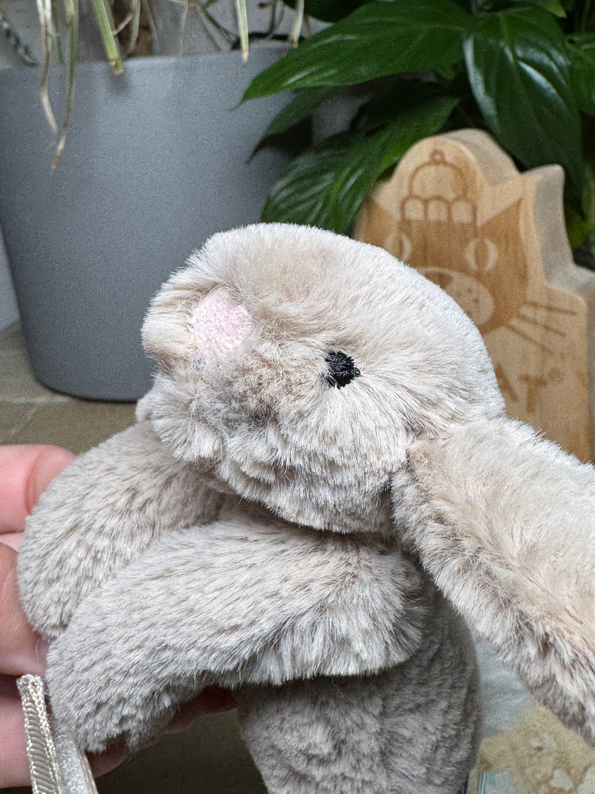 Jellycat Bashful Beige Bunny Dummy Clip