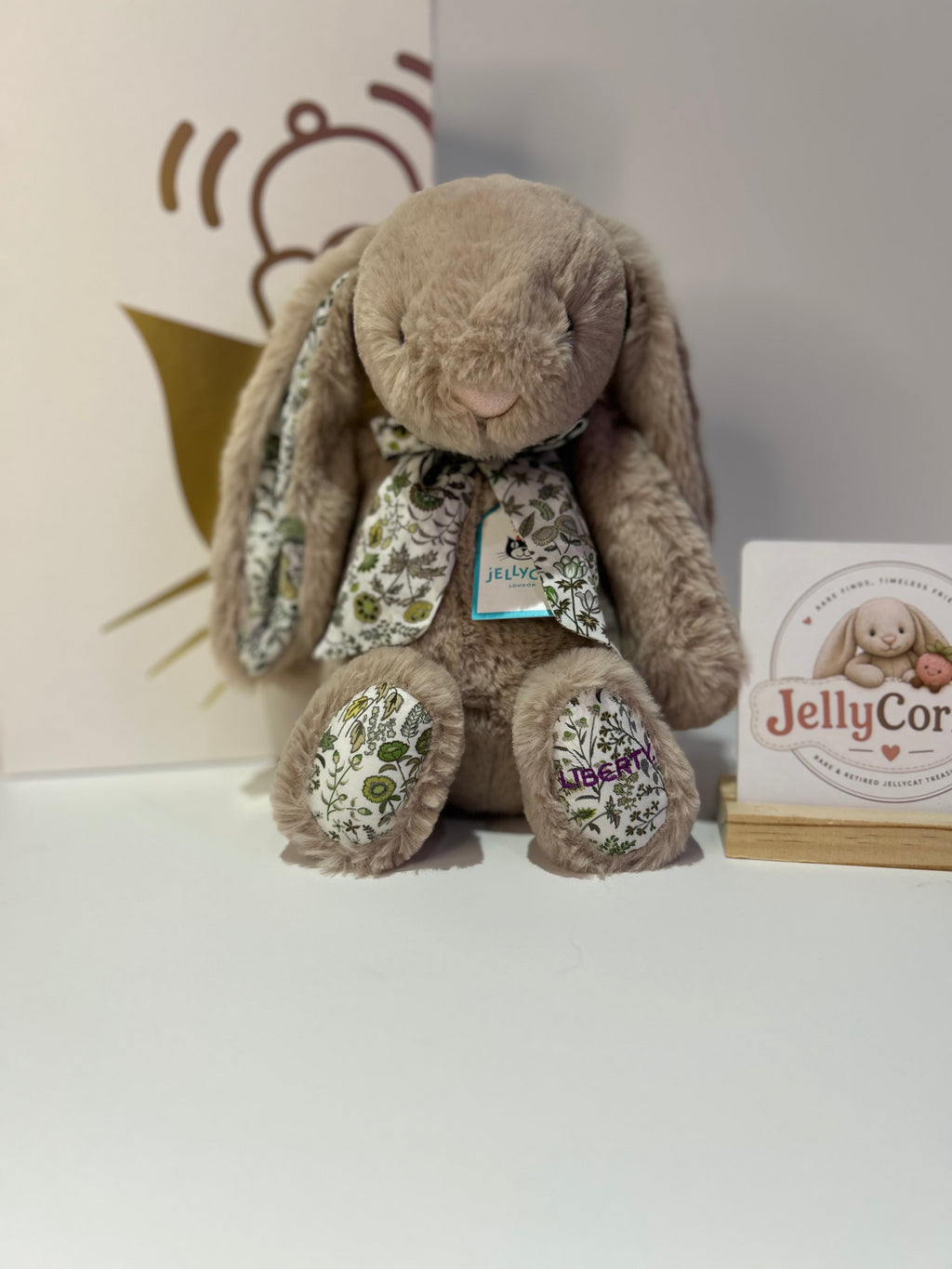 Jellycat x Liberty Shepherdley Bunny
