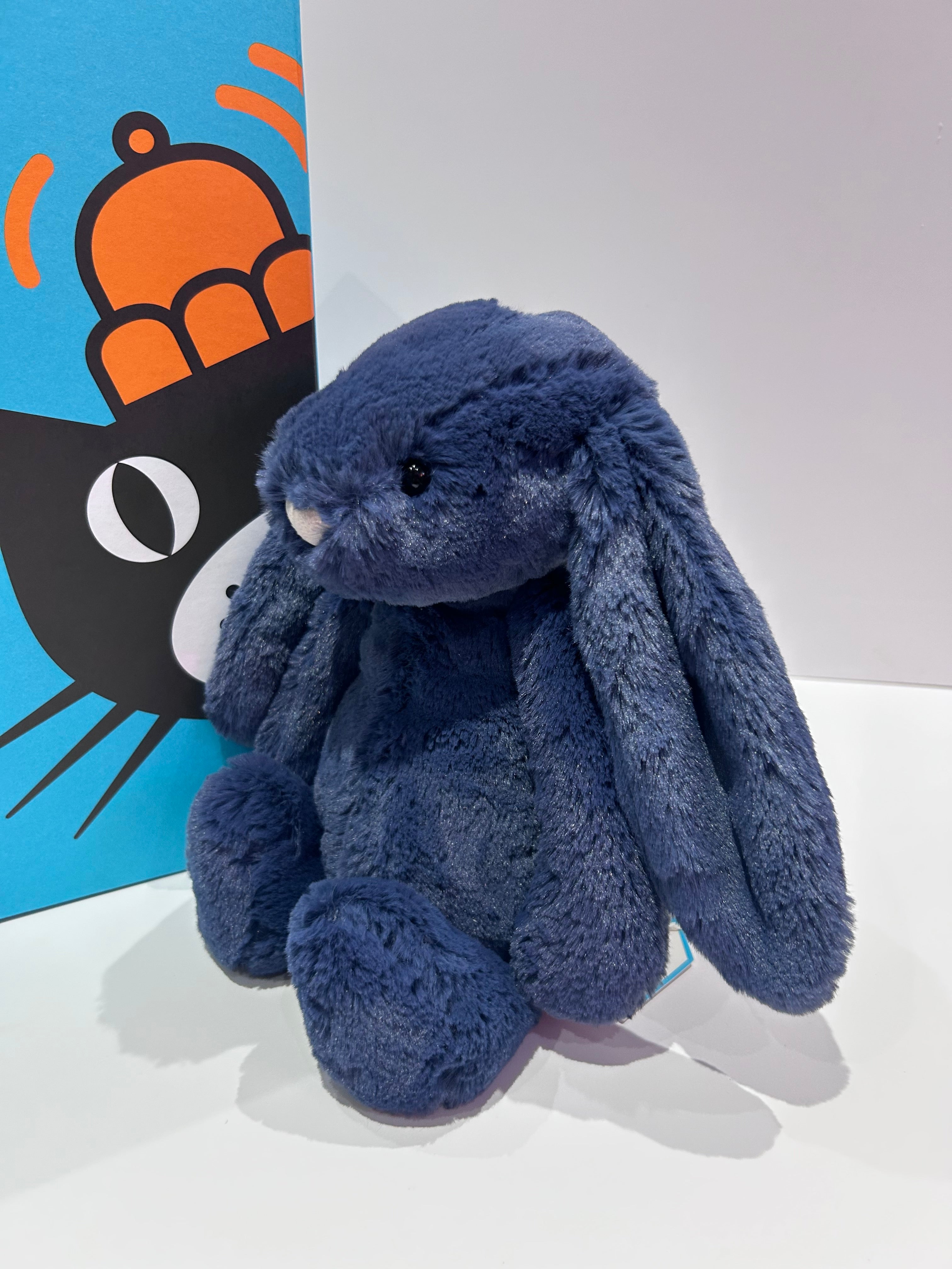 Jellycat Navy Bunny - Medium