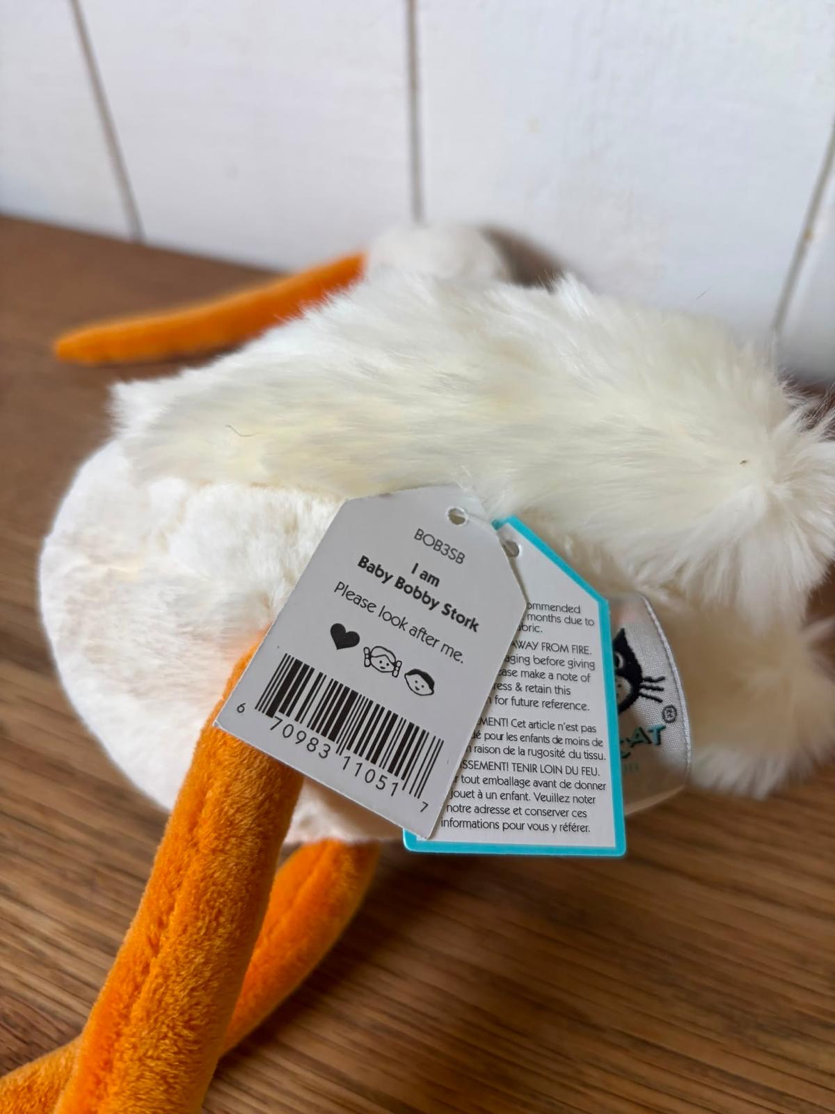 Jellycat Bobby Stork - Small