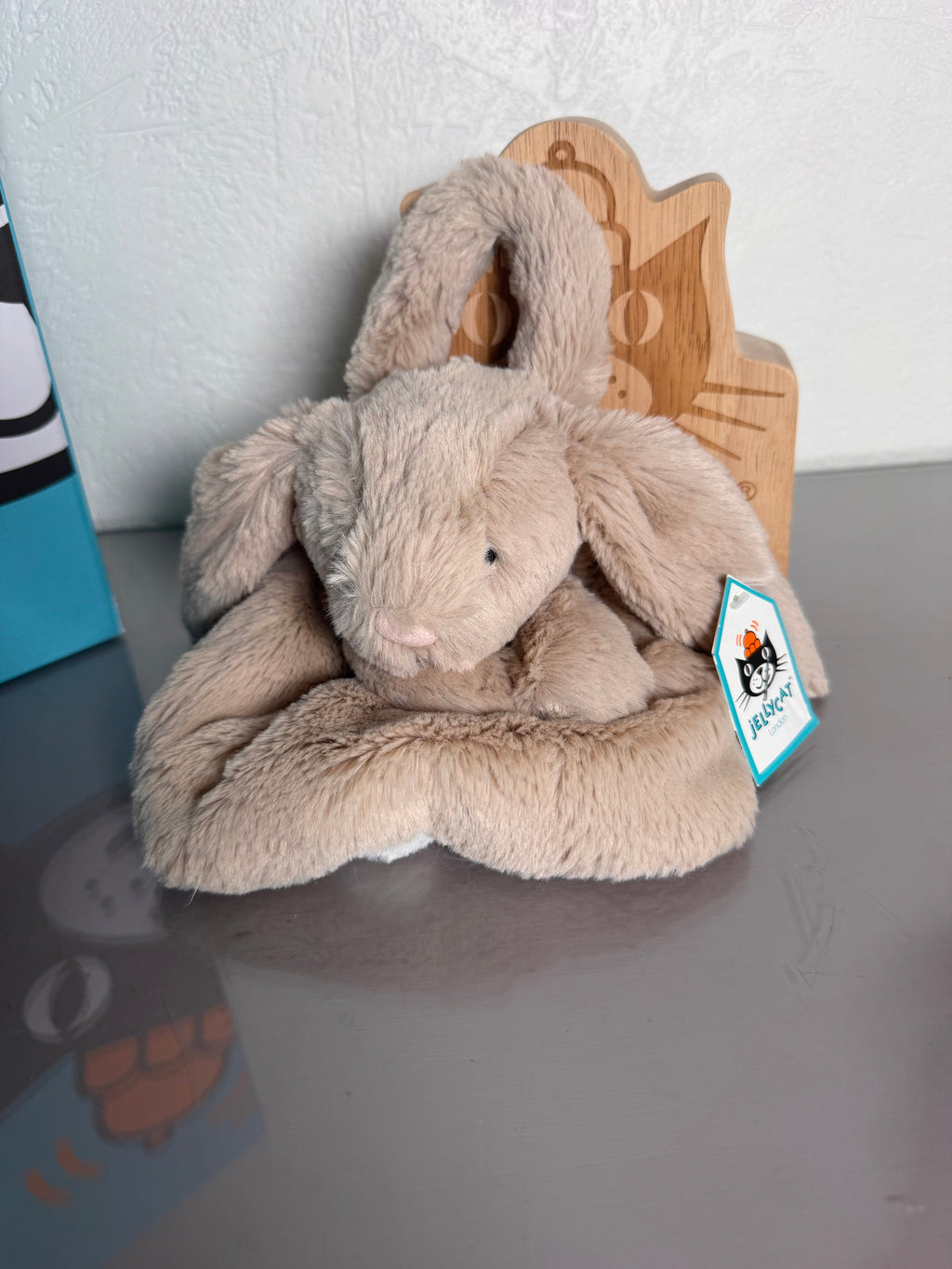 Beige Bashful Bunny Bag
