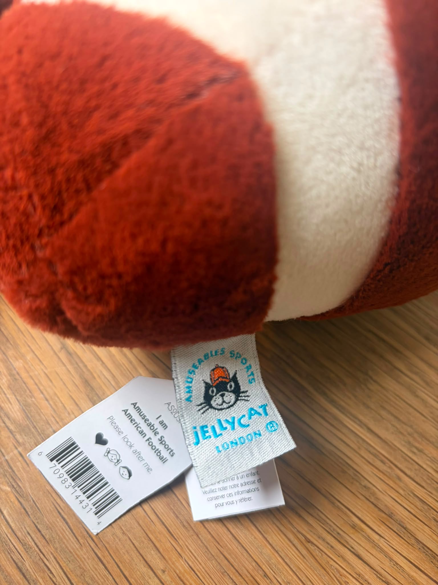Jellycat Amuseable American Football