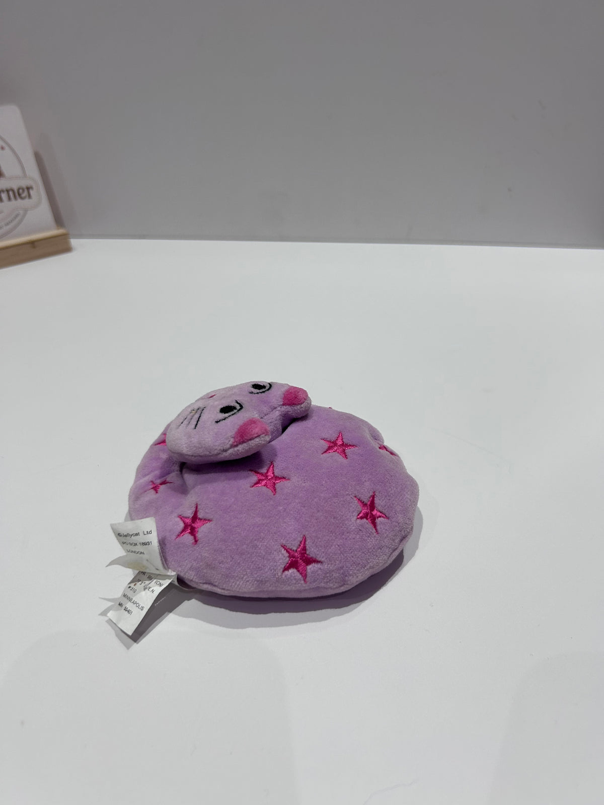 Jellycat Cat Nap Lilac Stars