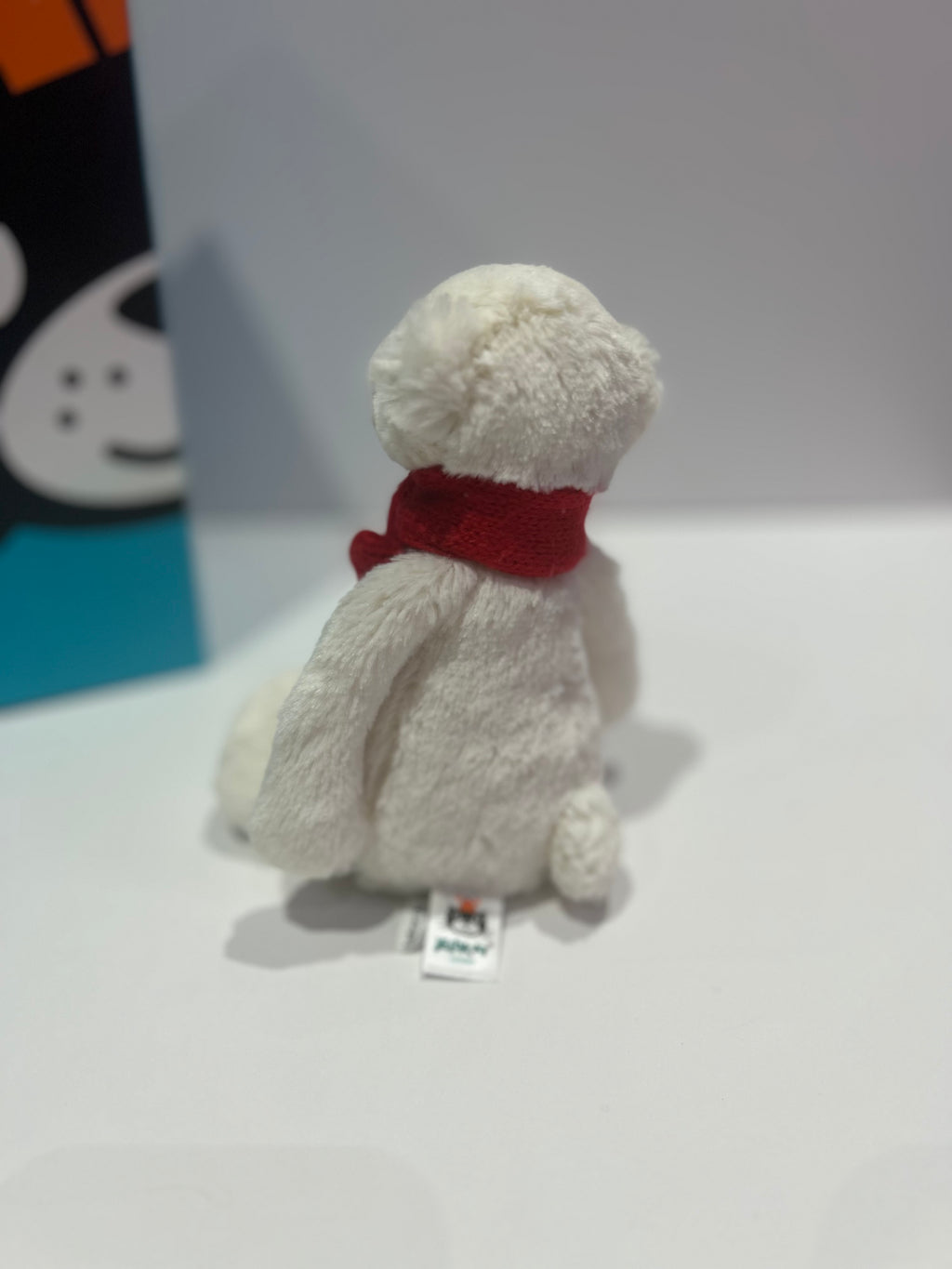 Jellycat Small Bashful Polar Bear With Scarf