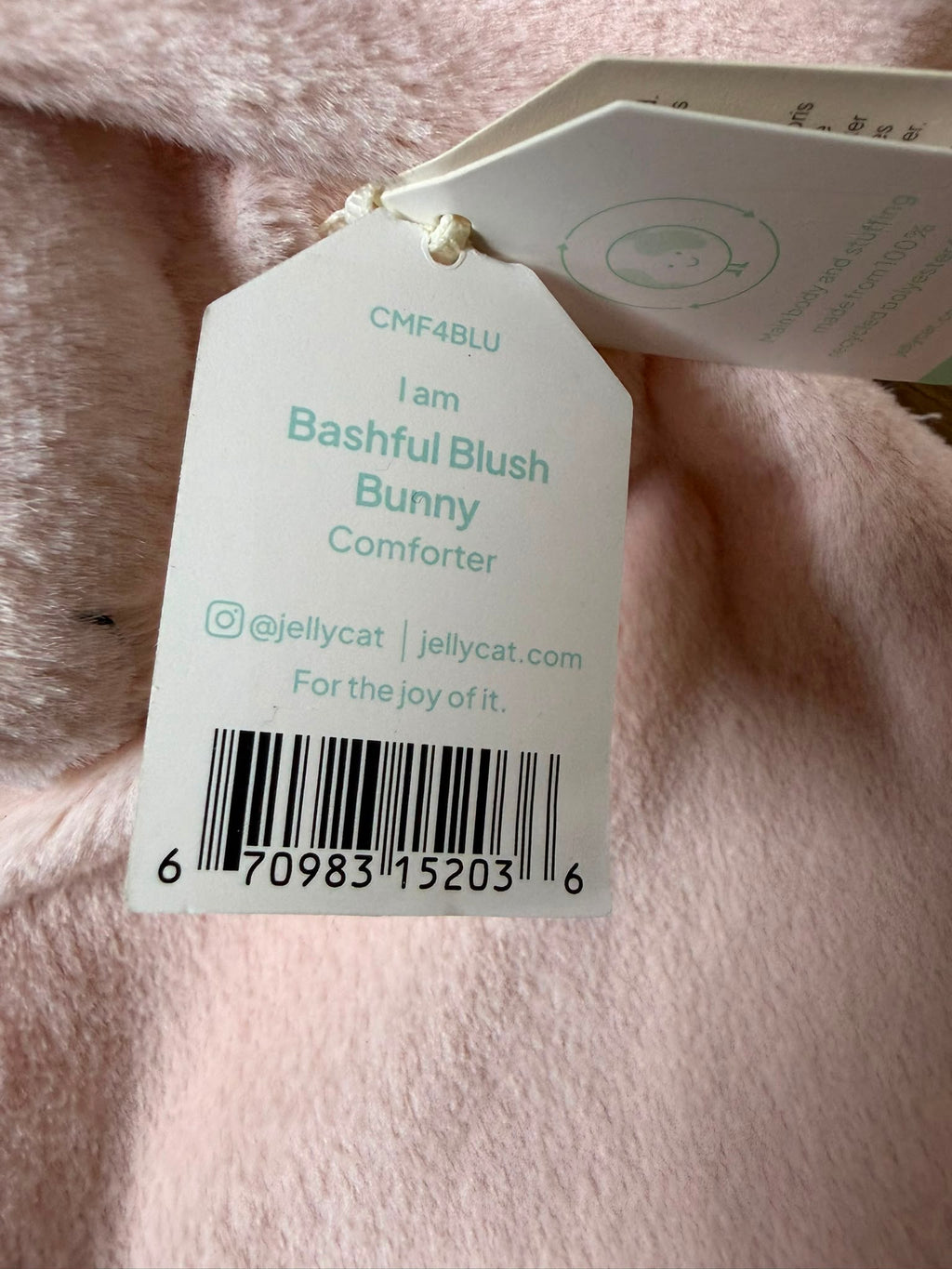 Jellycat Bashful Blush Comforter