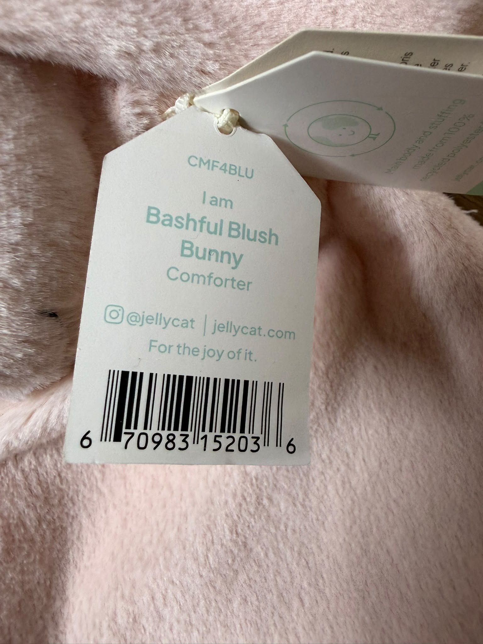 Jellycat Bashful Blush Comforter
