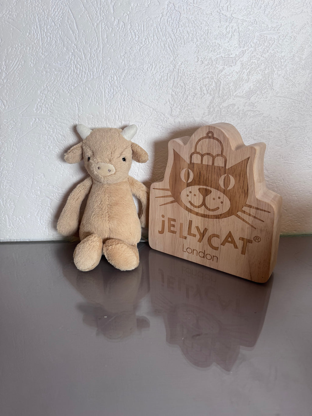 Jellycat small bashful cow