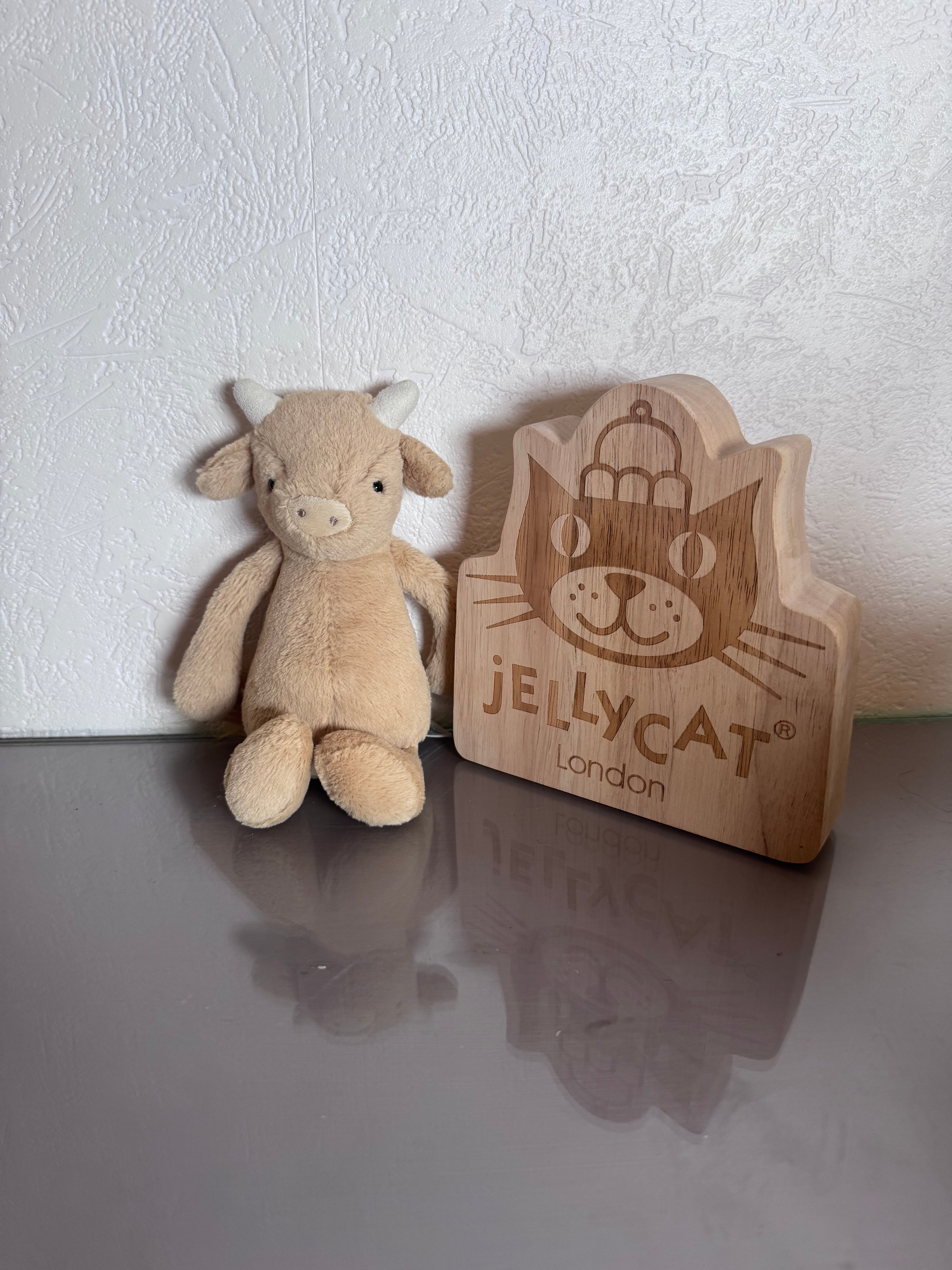 Jellycat small bashful cow