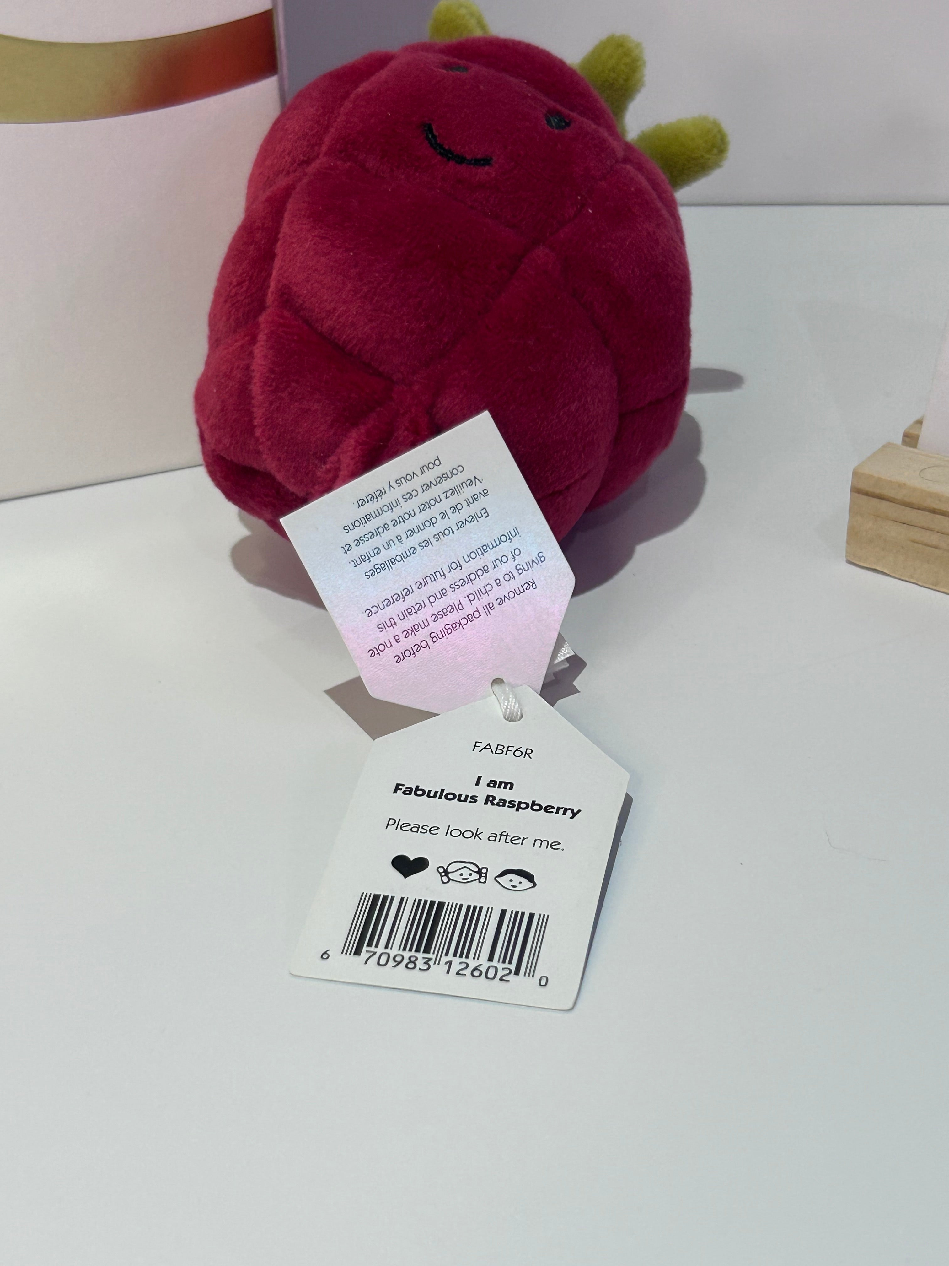 Jellycat Fabulous Raspberry