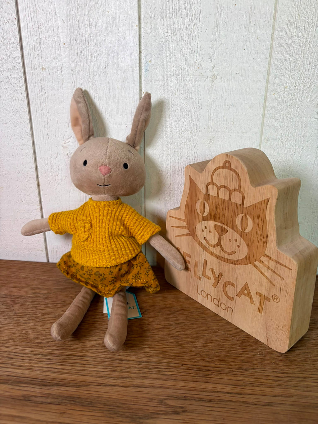 Jellycat Coquette Cutie Bunny- Yellow
