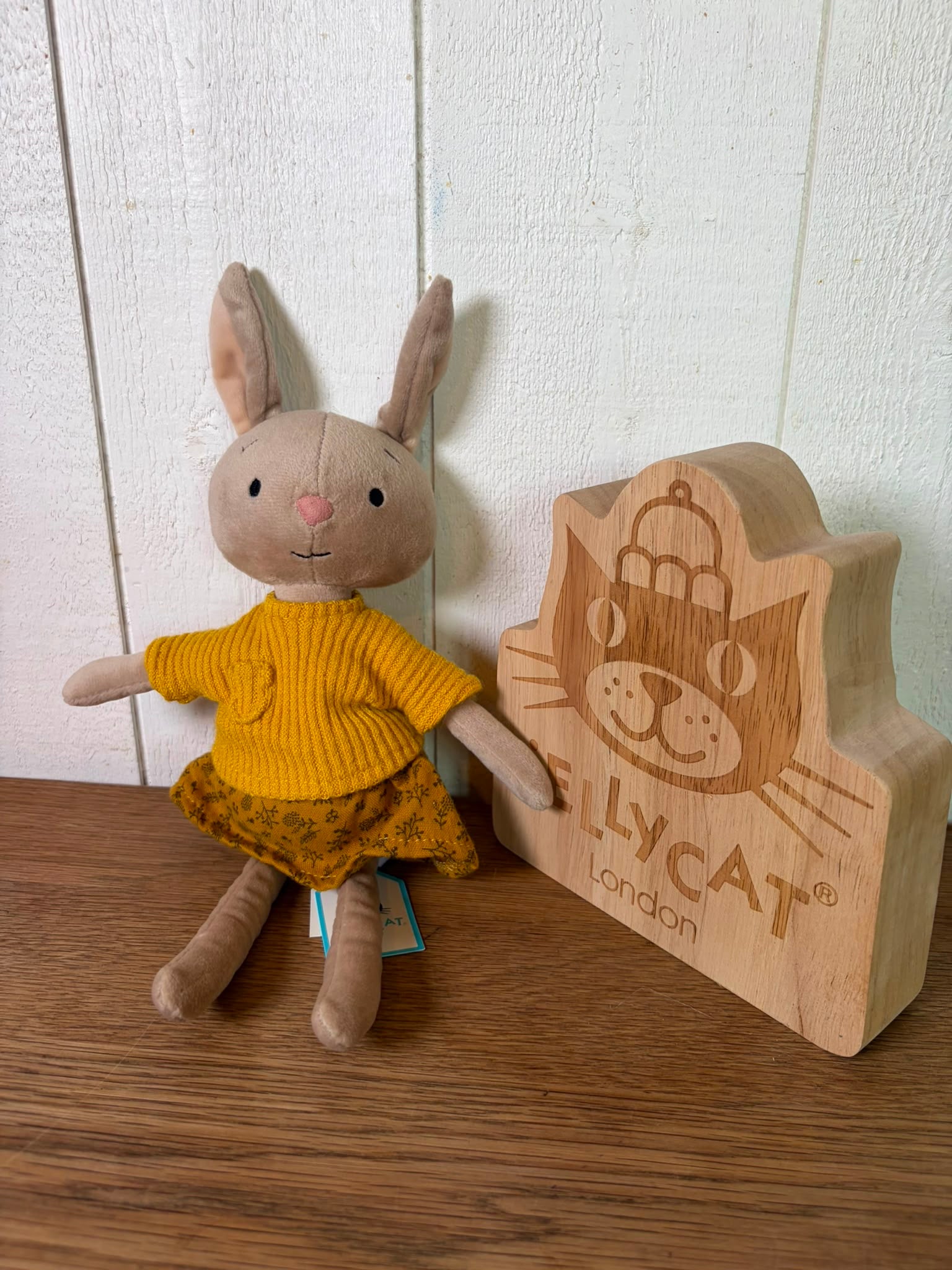 Jellycat Coquette Cutie Bunny- Yellow