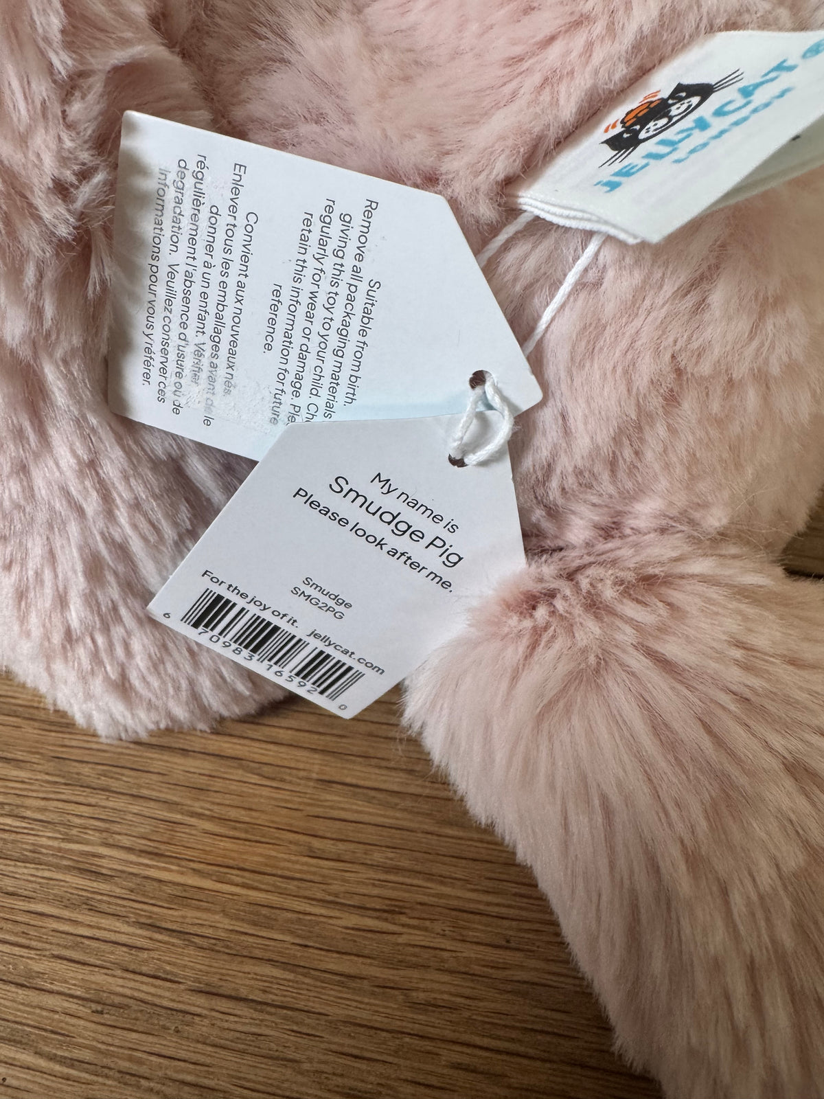 Jellycat Smudge pig