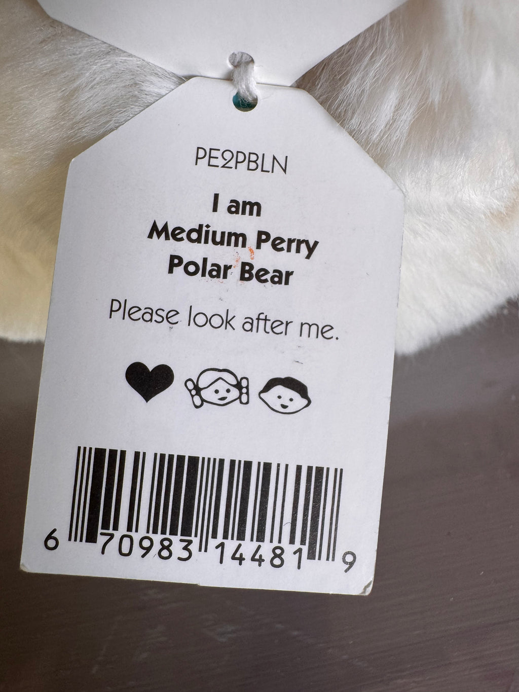 Medium Perry Polar Bear