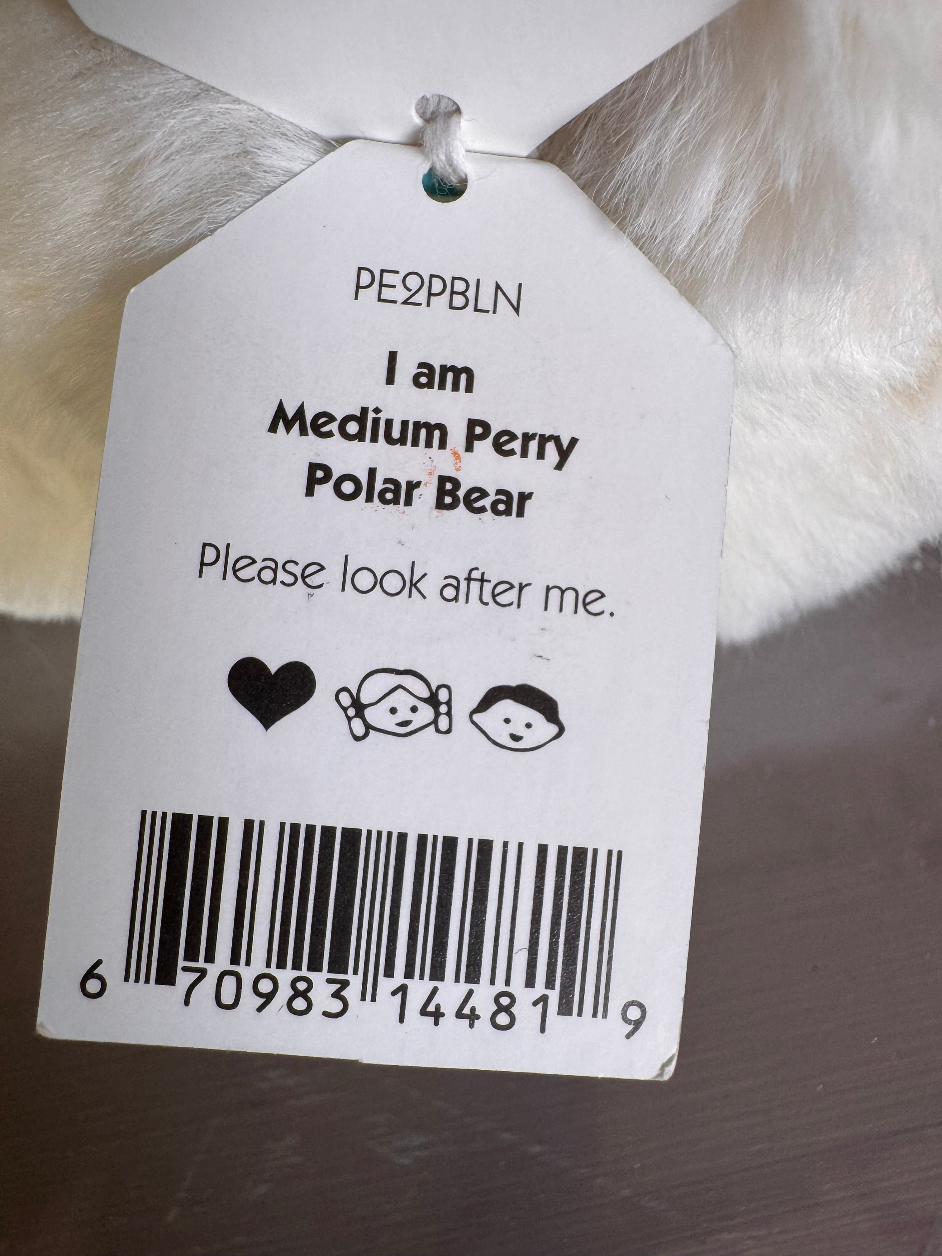 Medium Perry Polar Bear