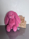 Jellycat Medium Cerise Bunny/ Tagged