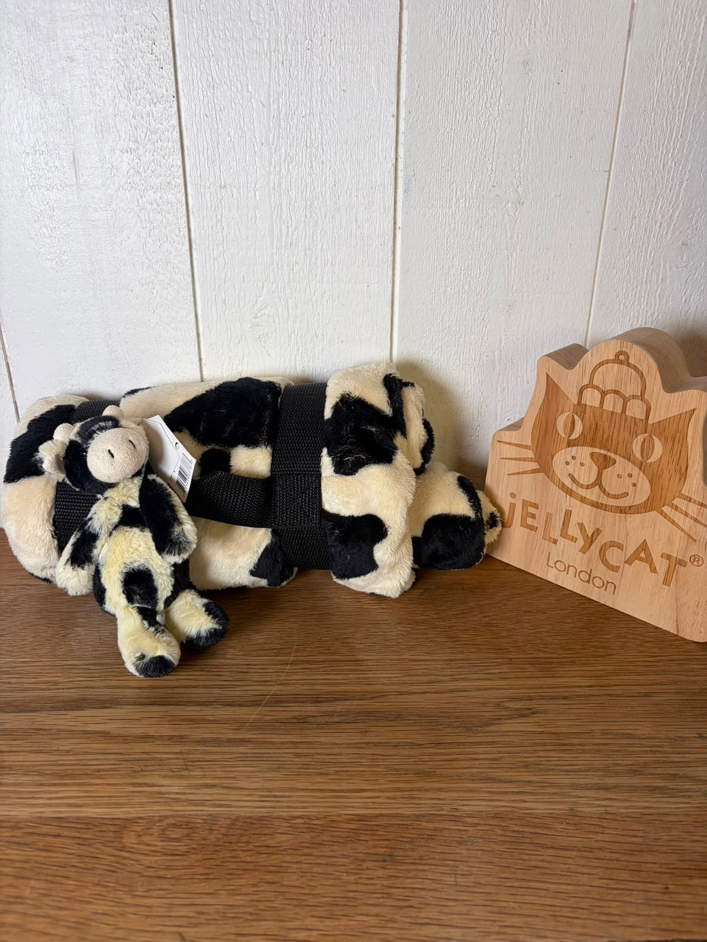 Jellycat Bashful Calf travel set
