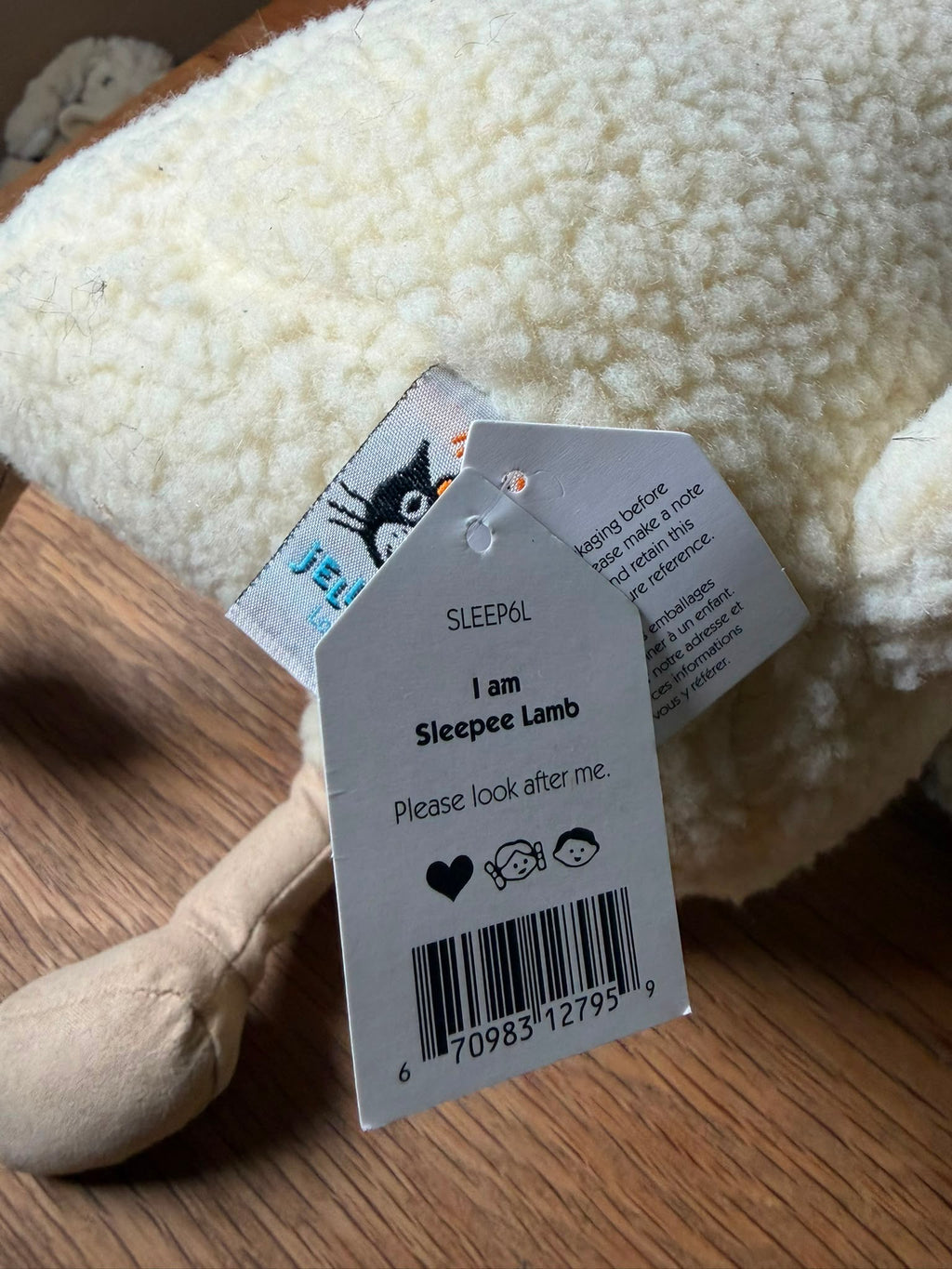 Jellycat Sleepee Lamb