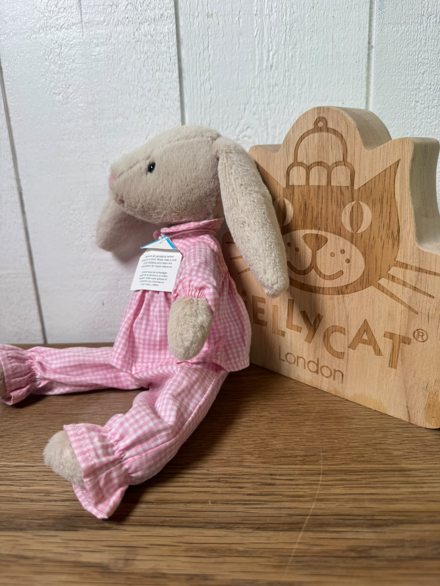 Jellycat Bedtime Lottie - Paper Tag Cut