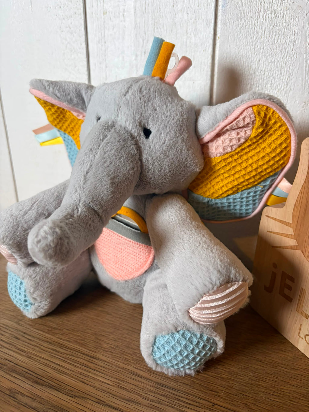 Jellycat Peek-a-Boo Elly Activity Toy