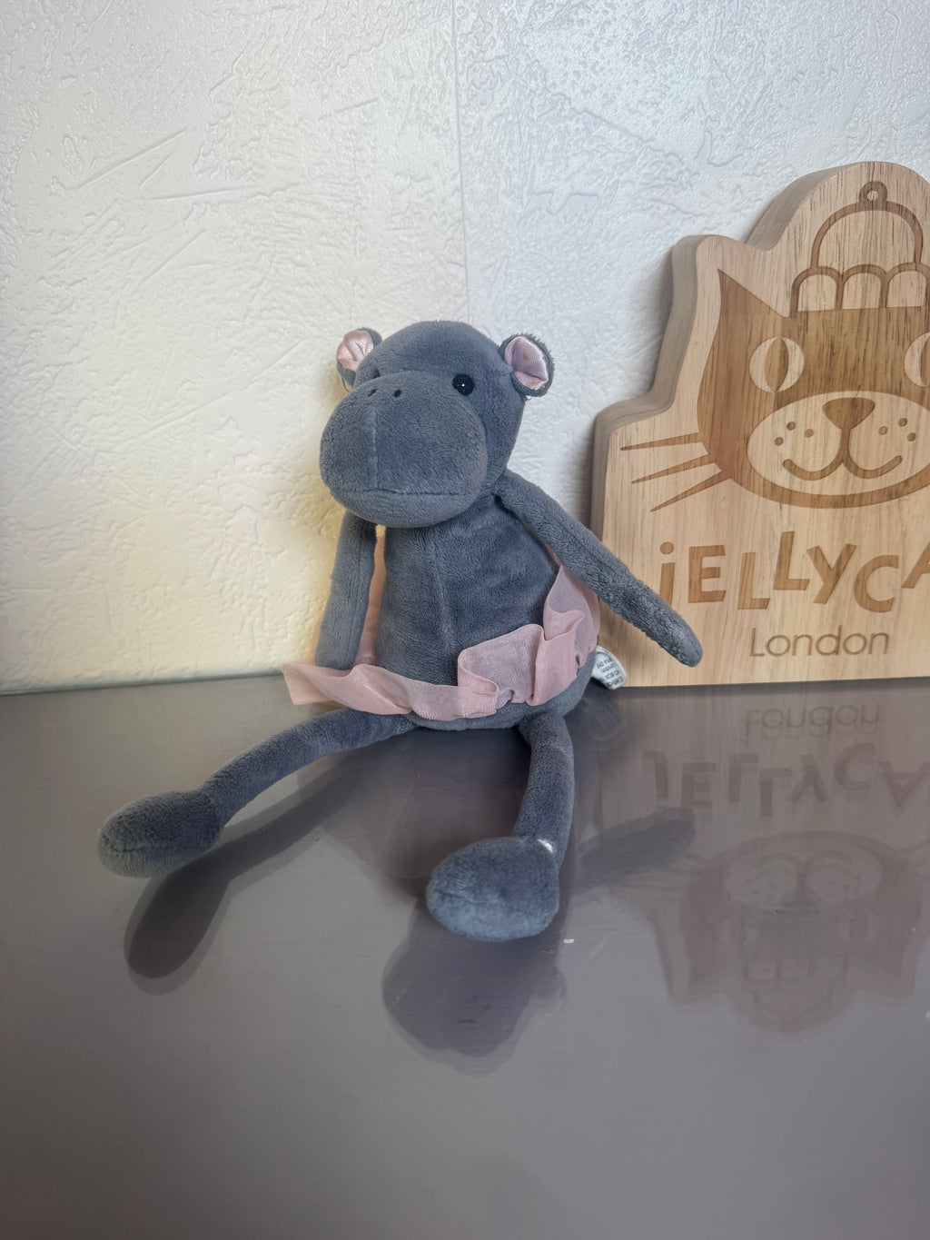 Jellycat Small Dancing Darcey Hippo- Read Description