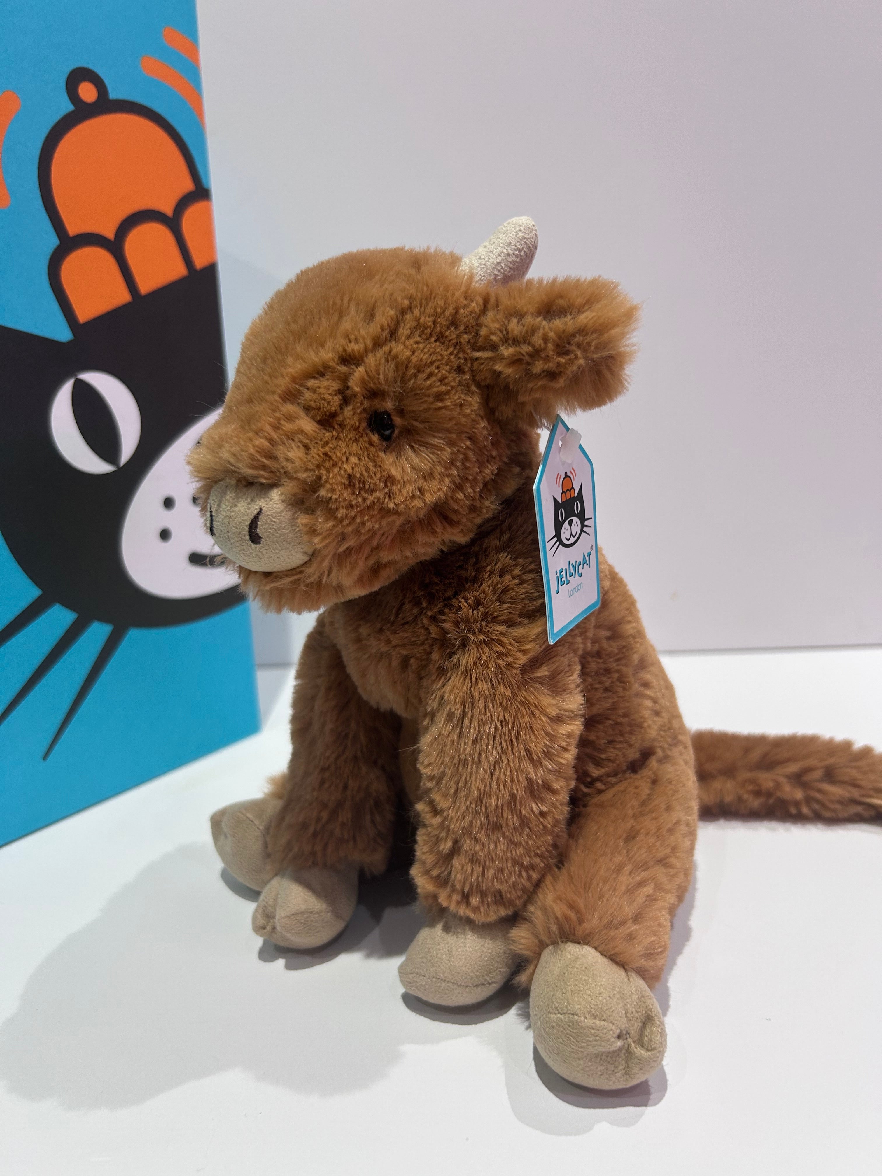 Jellycat Callie Cow - Small Tagged