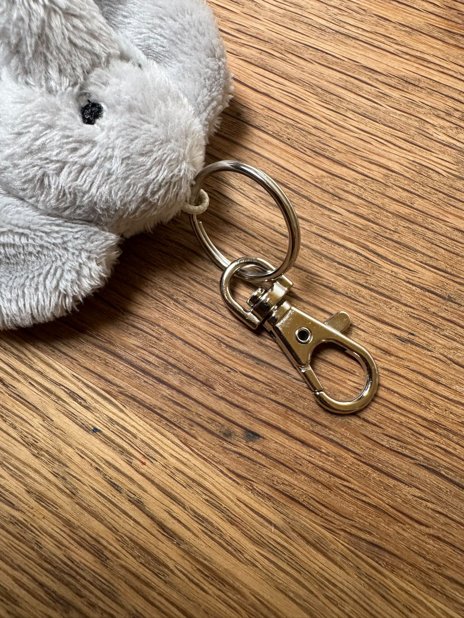 Jellycat Bashful Elephant Keyring VHTF