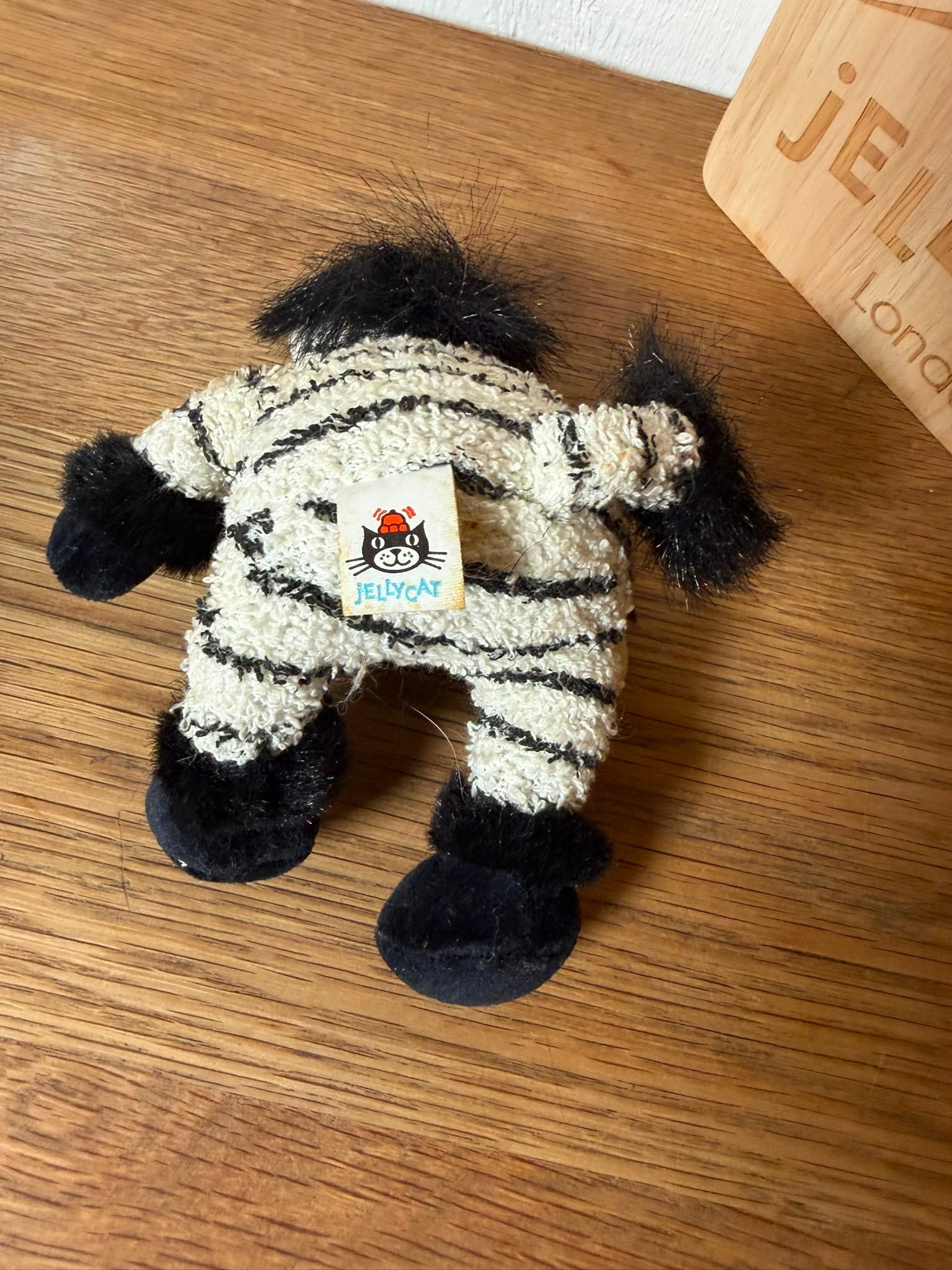 Jellycat Riff Raff Zebra - Tiny