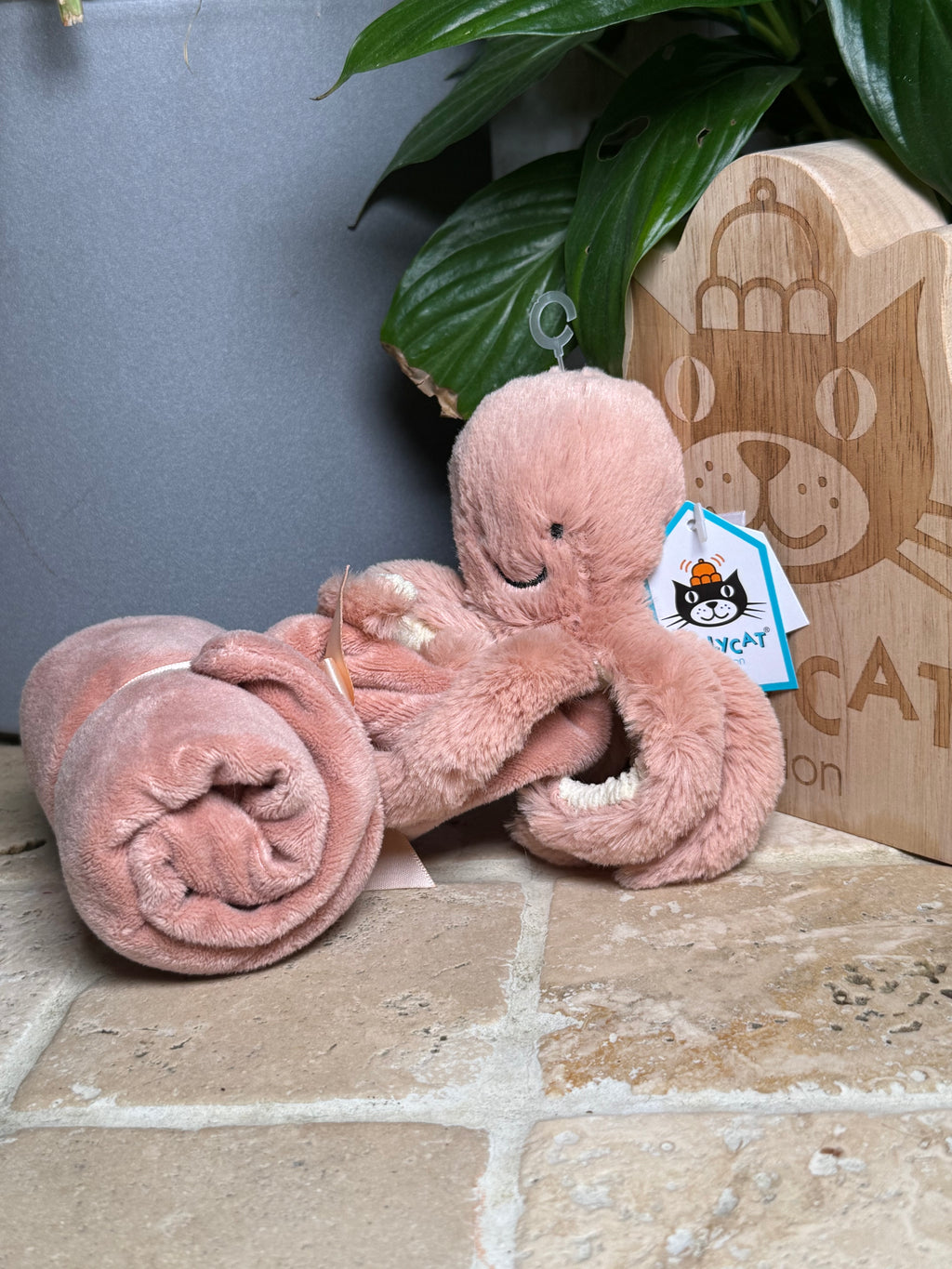 Jellycat Odell octopus Soother