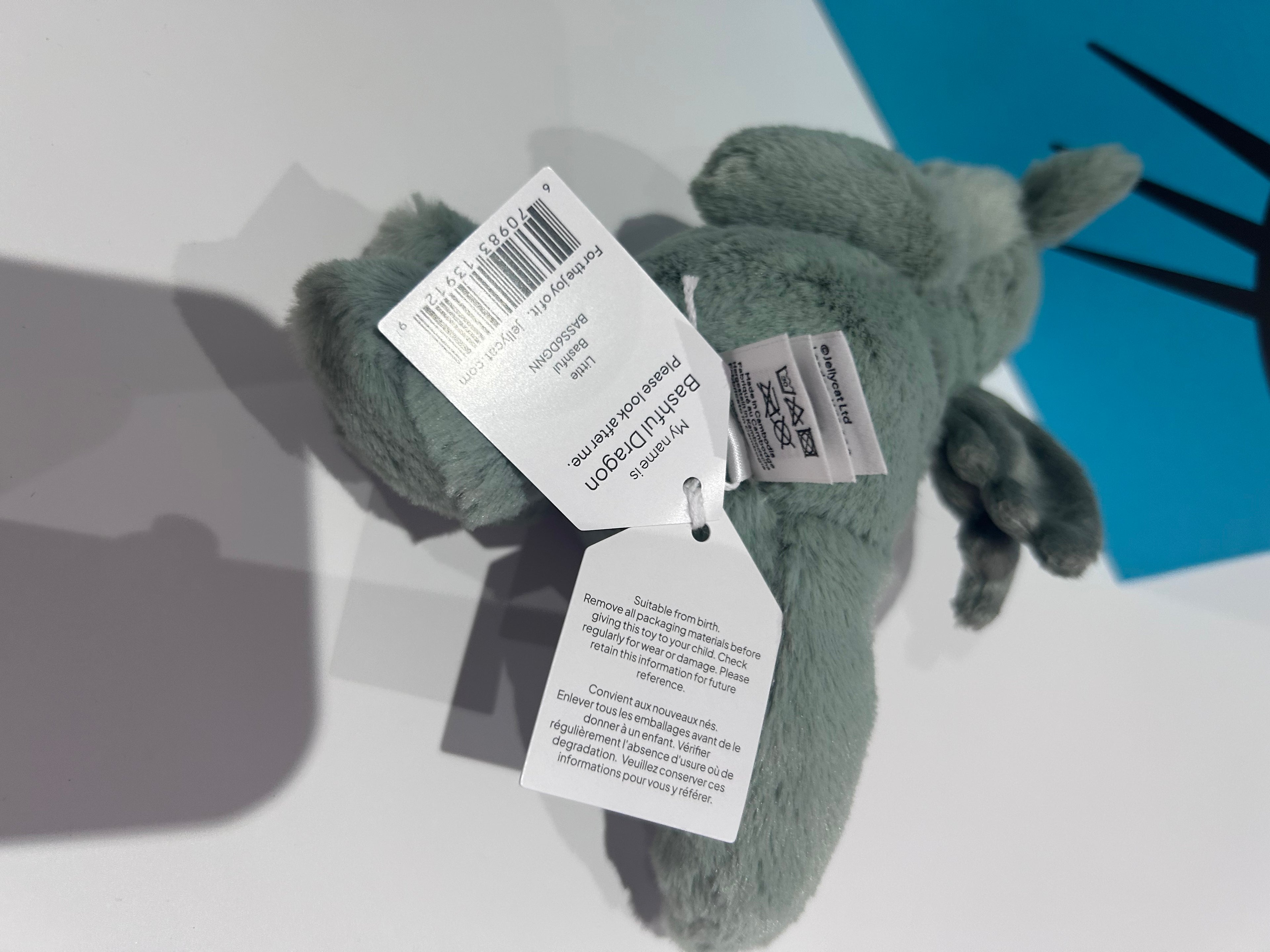 Jellycat Small Bashful Dragon ~ Jelly code