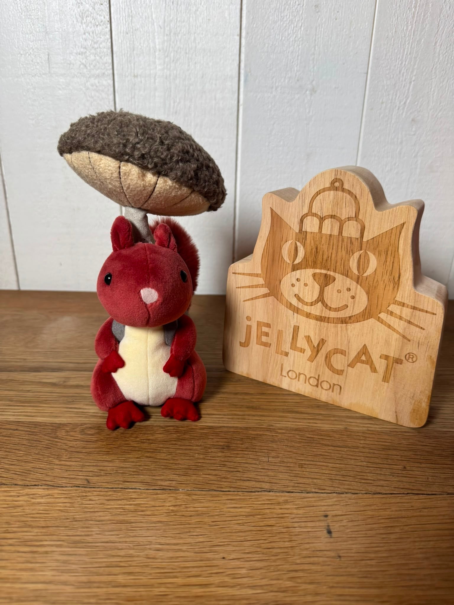 Jellycat Fungi Forager Squirrel