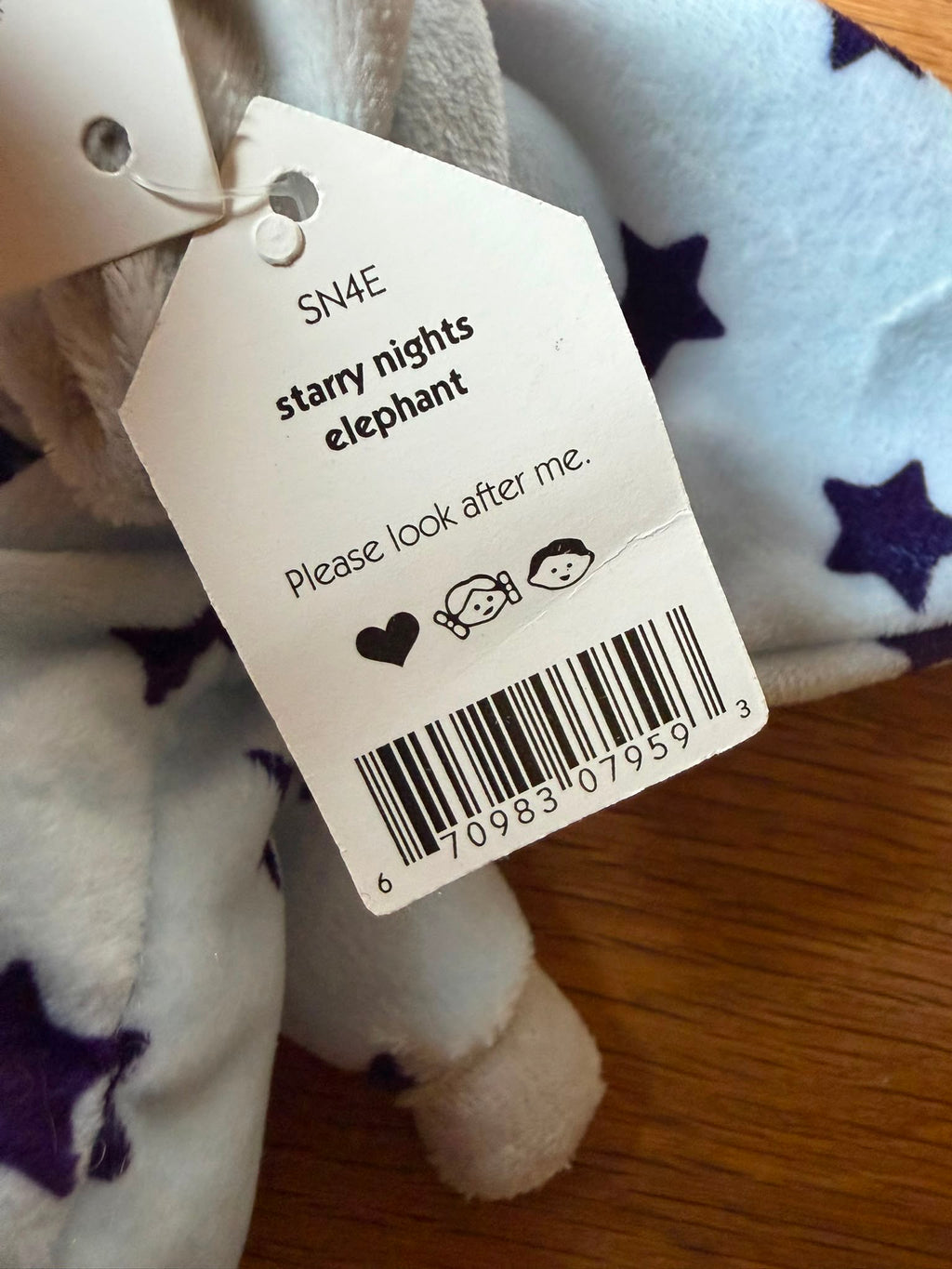 Jellycat Starry Nights Elephant