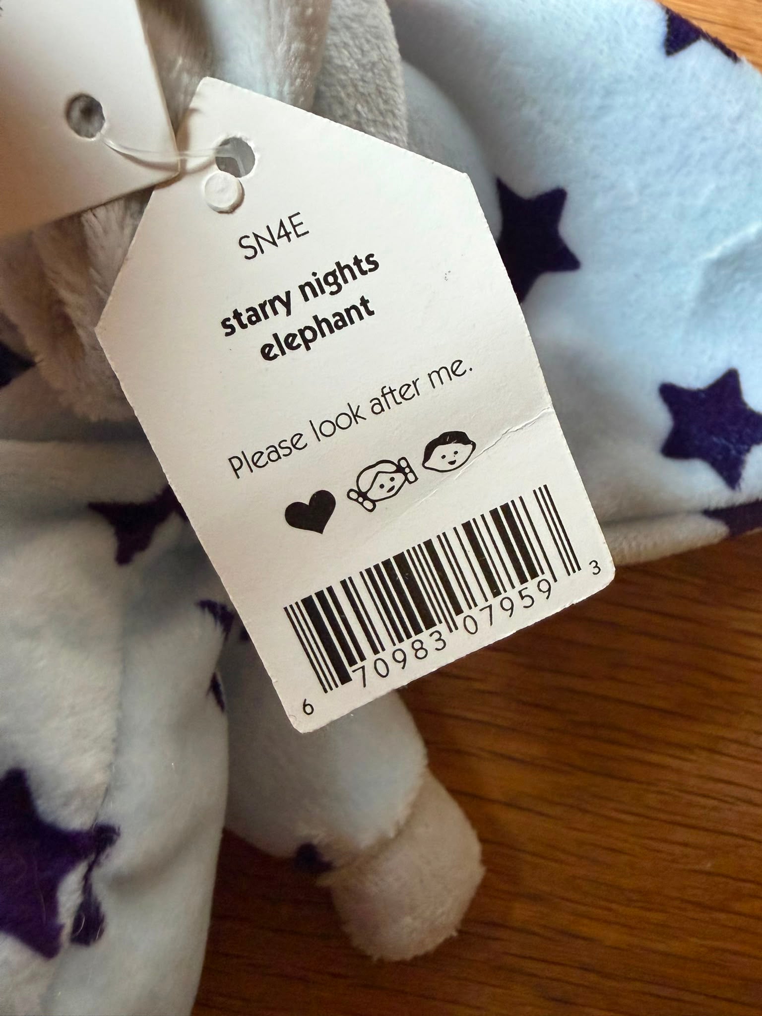 Jellycat Starry Nights Elephant