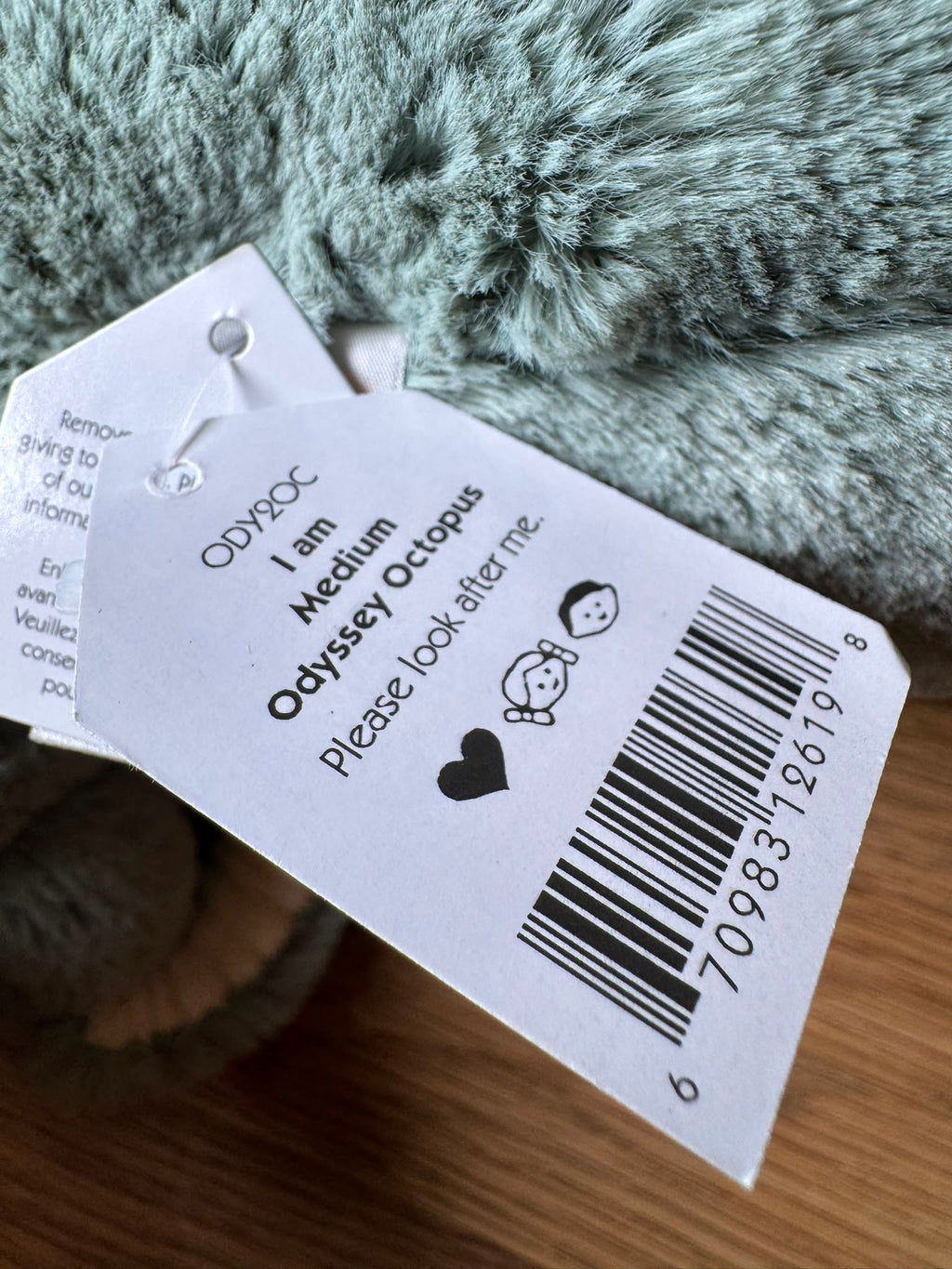 Jellycat Medium Odyssey Octopus