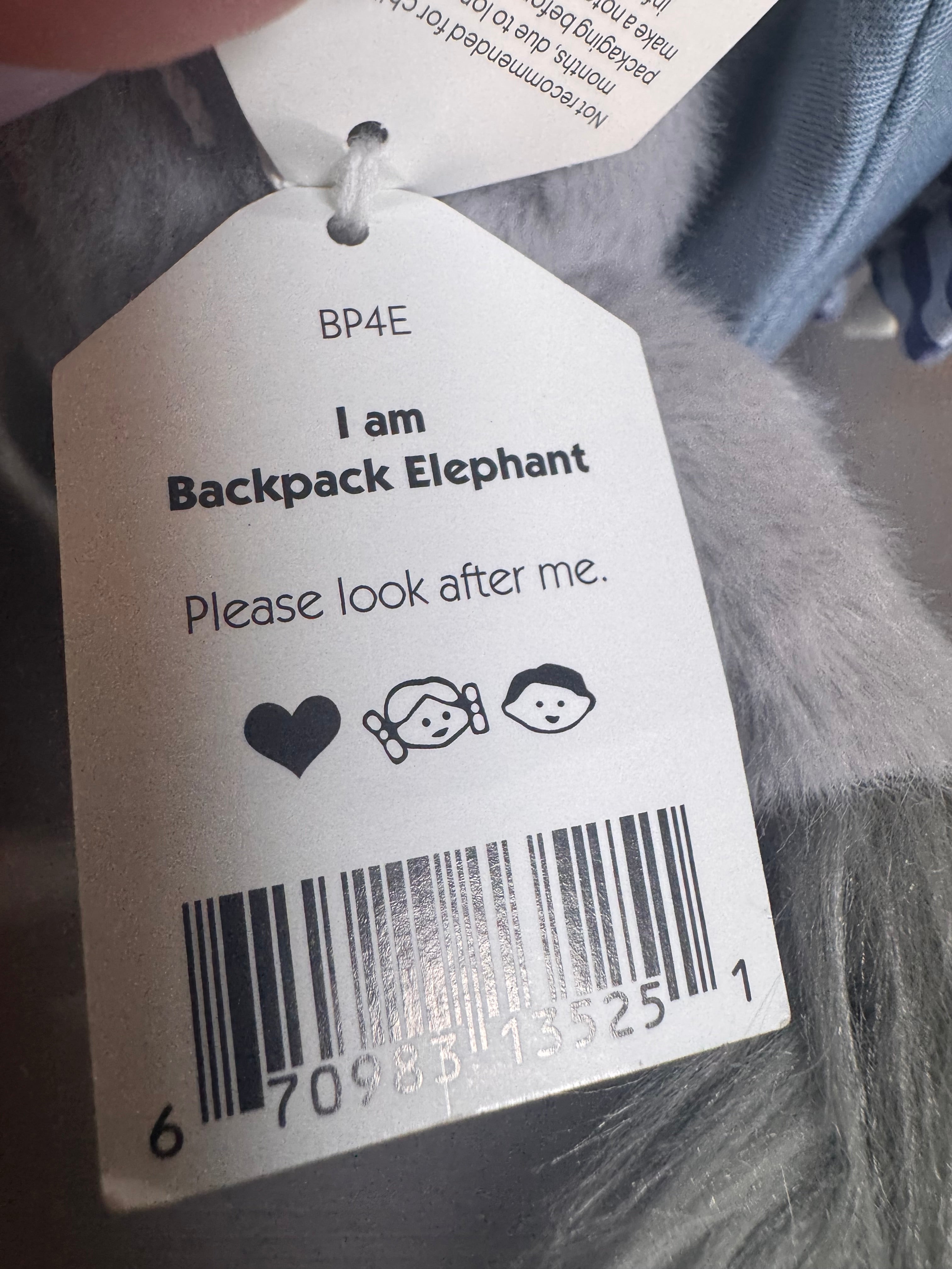 Backpack Elephant