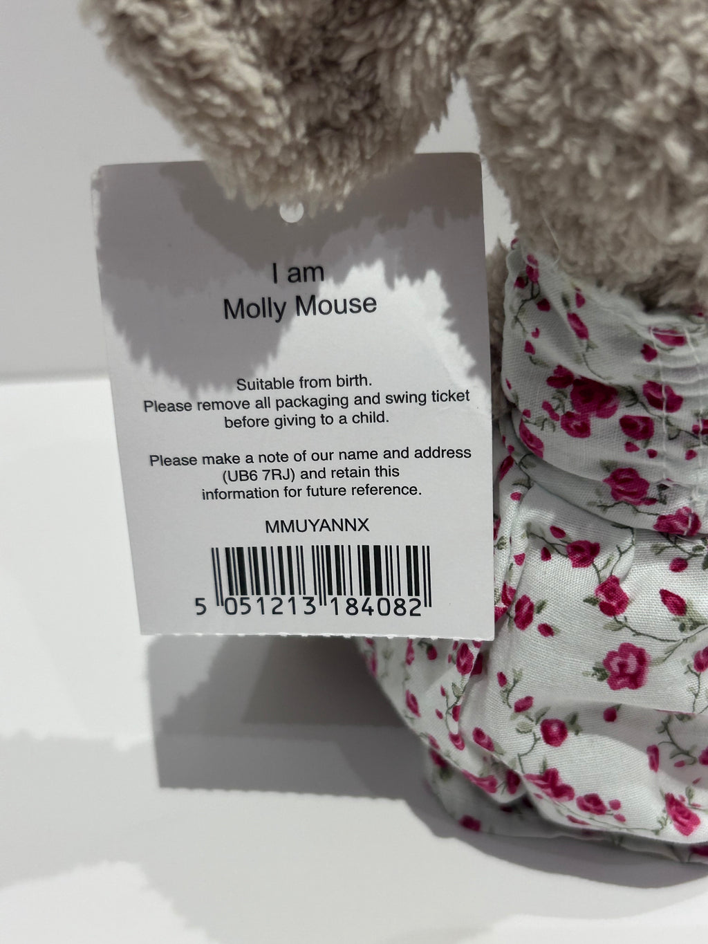 Molly Mouse Jellycat x White Company