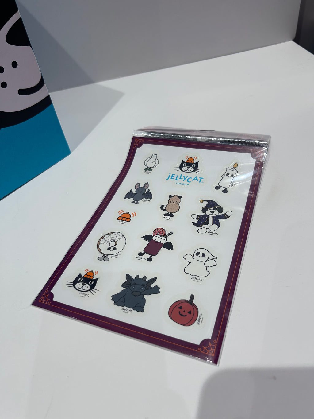 Jellycat Shanghai Exclusive Halloween 2026 Stickers //Glow in the dark