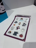Jellycat Shanghai Exclusive Halloween 2026 Stickers //Glow in the dark