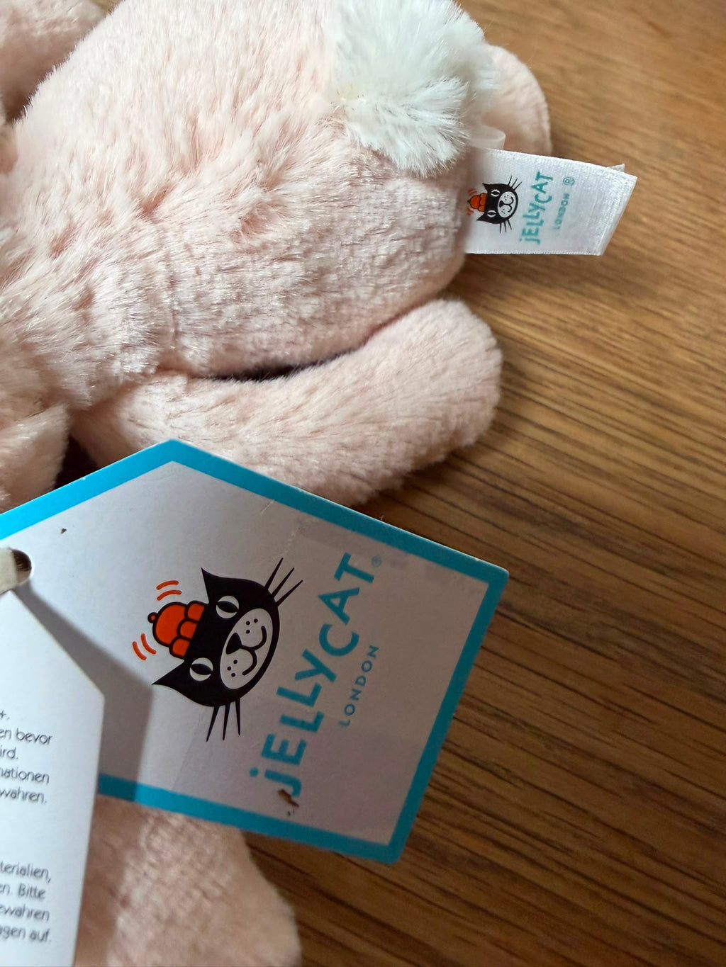 Jellycat Blush Bunny Bag Charm