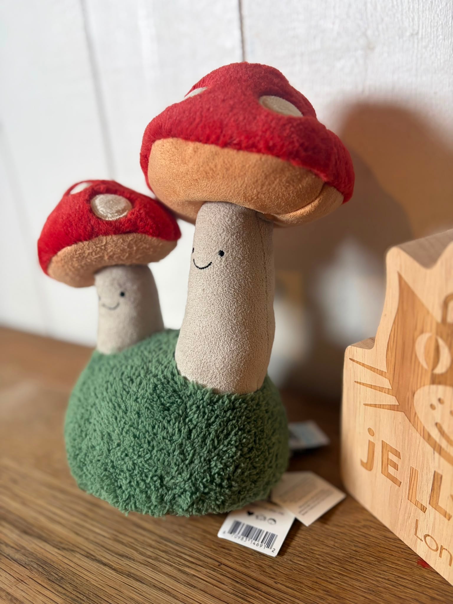 Jellycat amuseable pair of toadstools