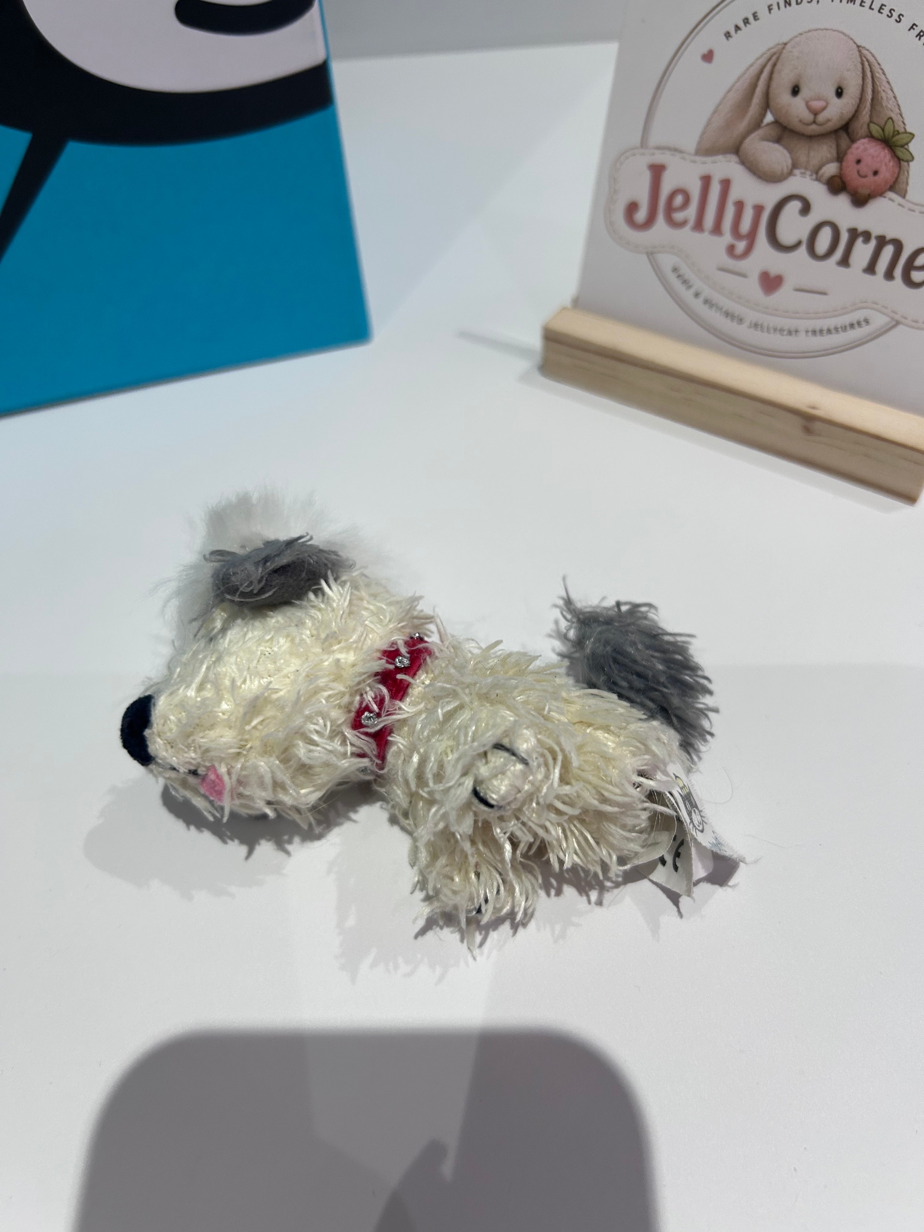 Jellycat Sheepdog Finger Puppet