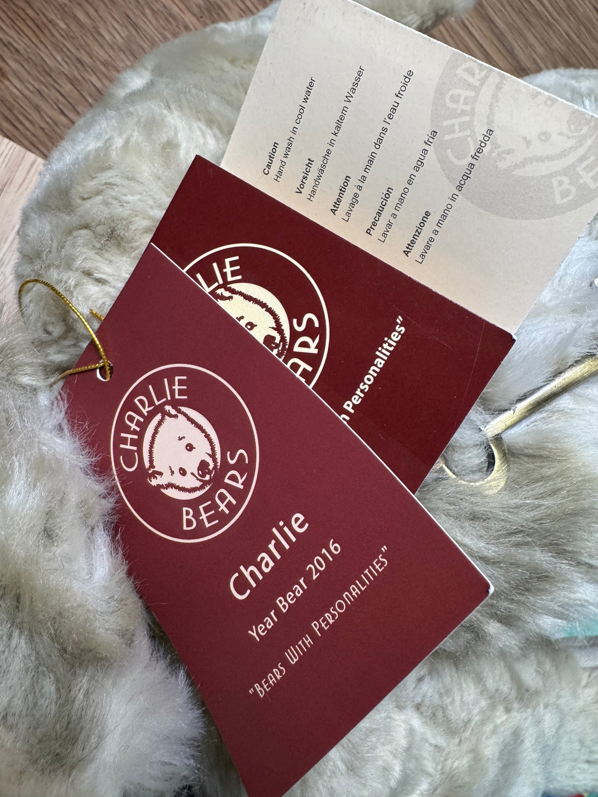 Charlie Bears | Charlie year bear 2016 CB161682