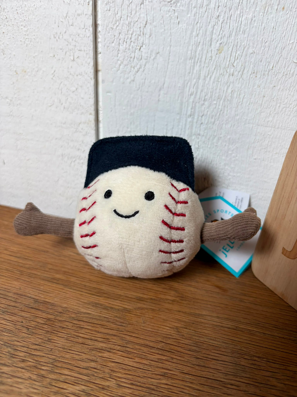Jellycat Amuseable Sports Baseball Bag Charm