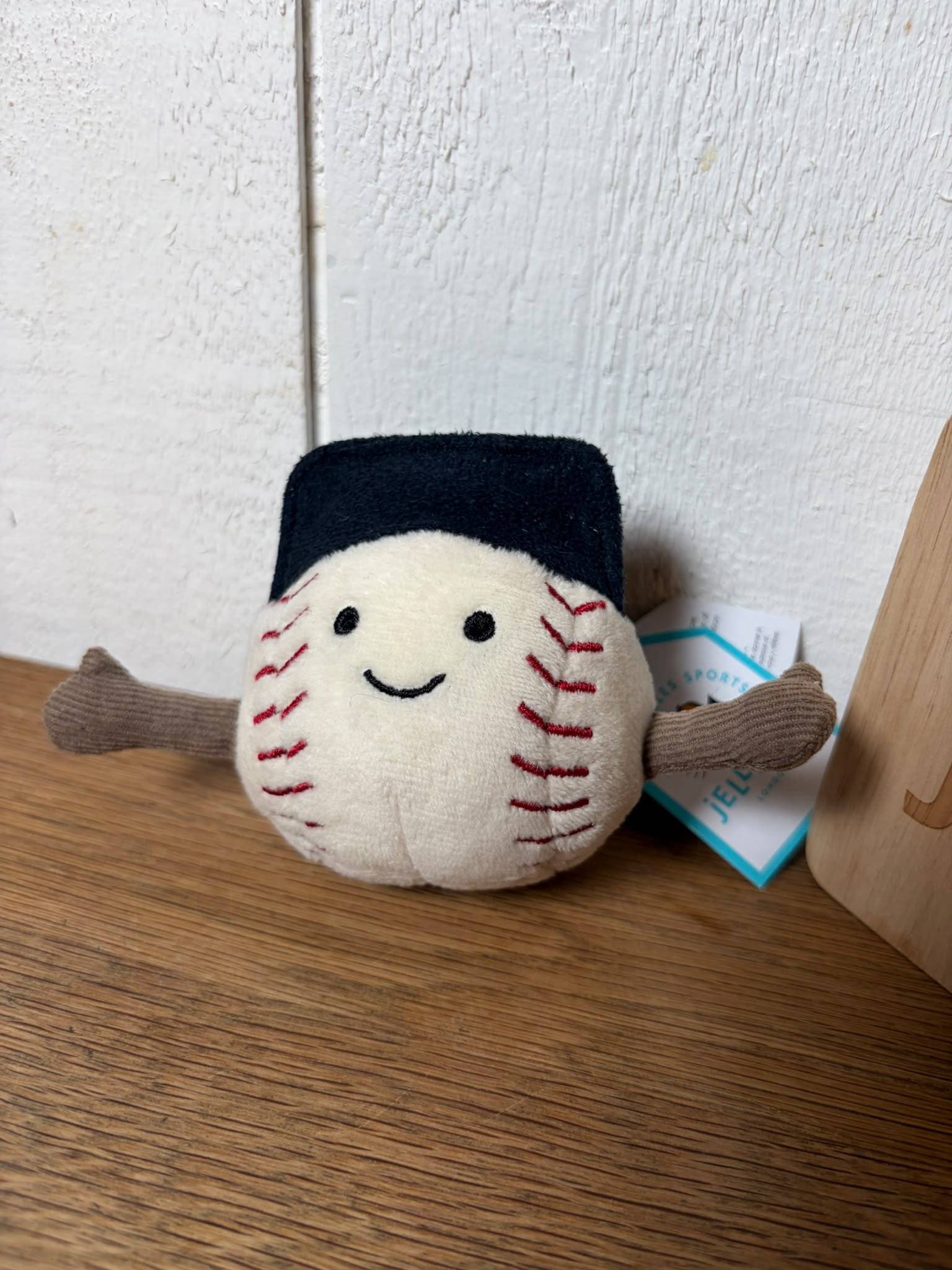 Jellycat Amuseable Sports Baseball Bag Charm