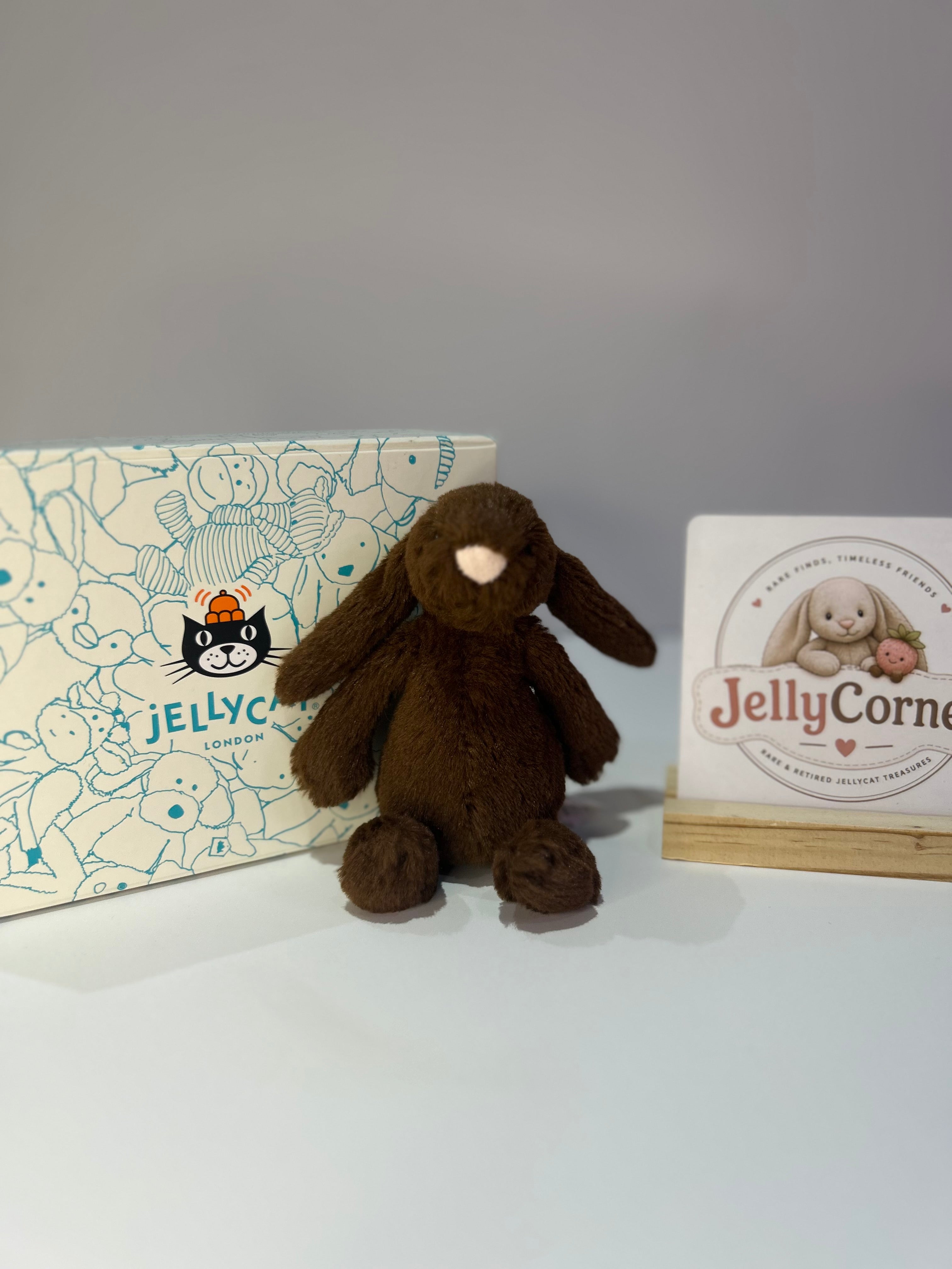 Jellycat Tiny Chocolate Bunny- Orginal with paws