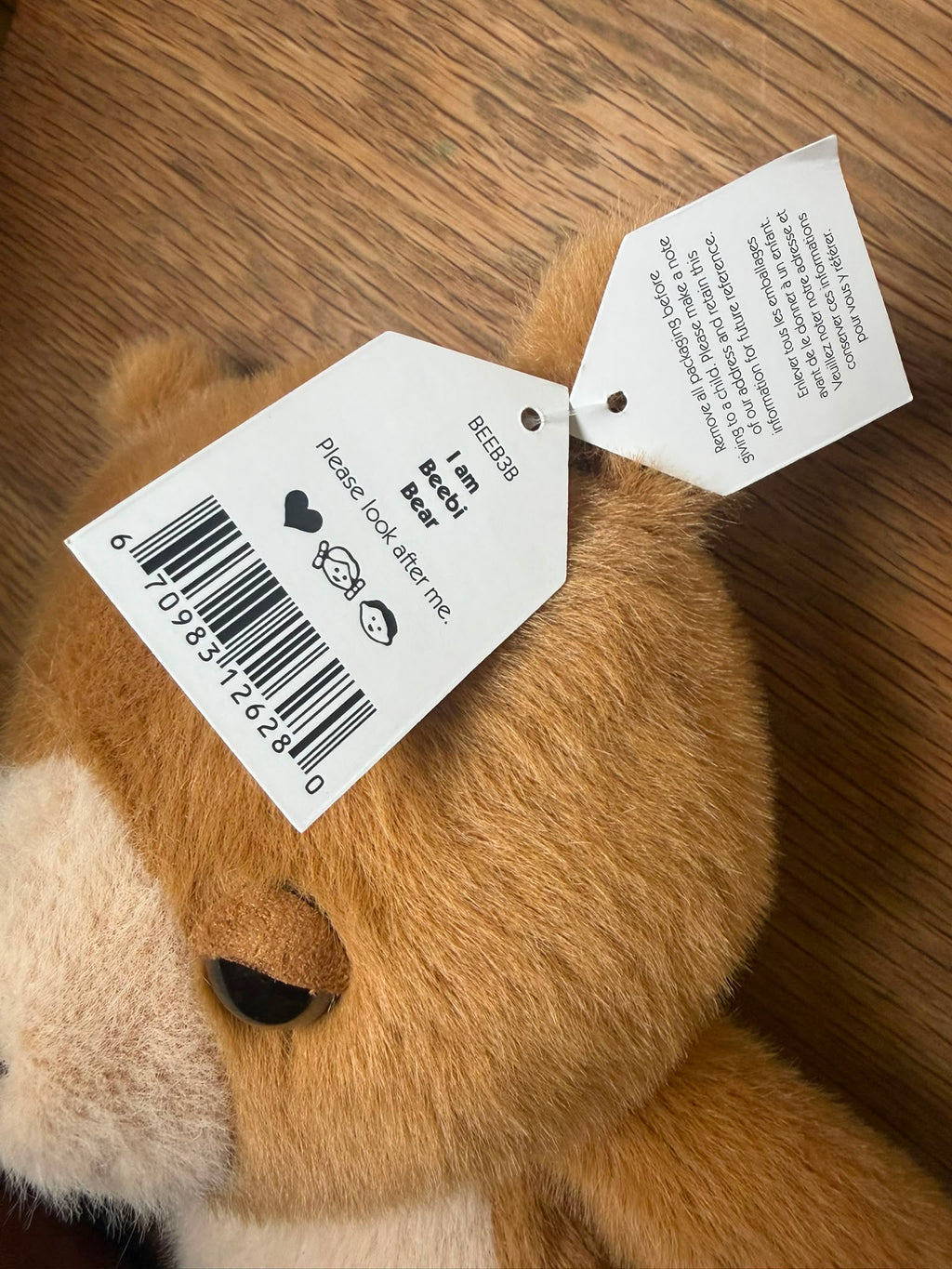 Jellycat Beebi Bear