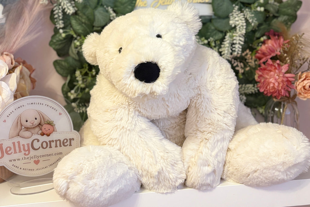 Jellycat Lying Perry Polar Bear