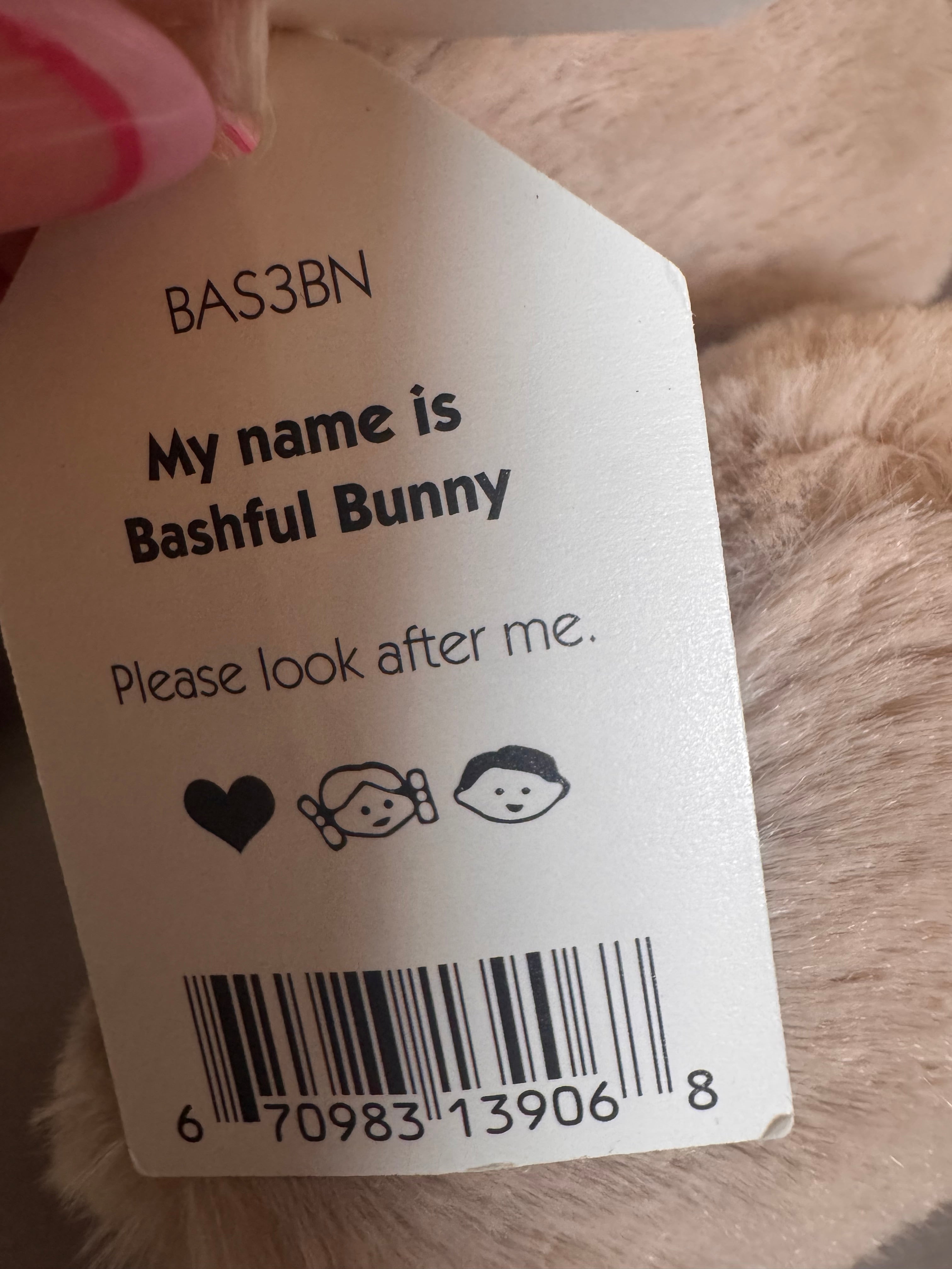 Bashful Beige Bunny
