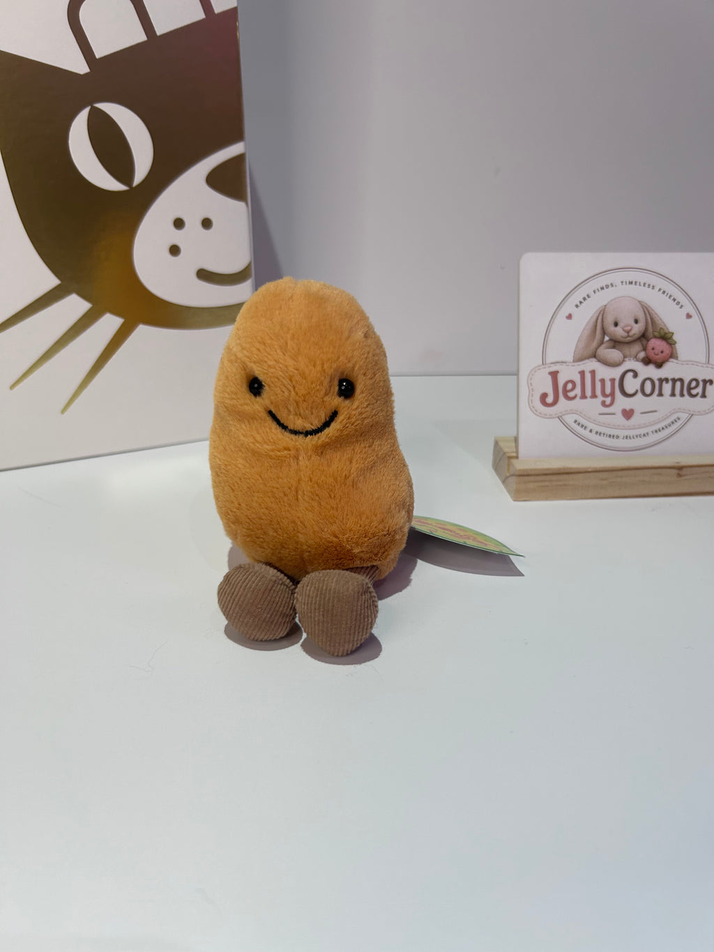 Jellycat Amuseable Bean- Leaf Tag