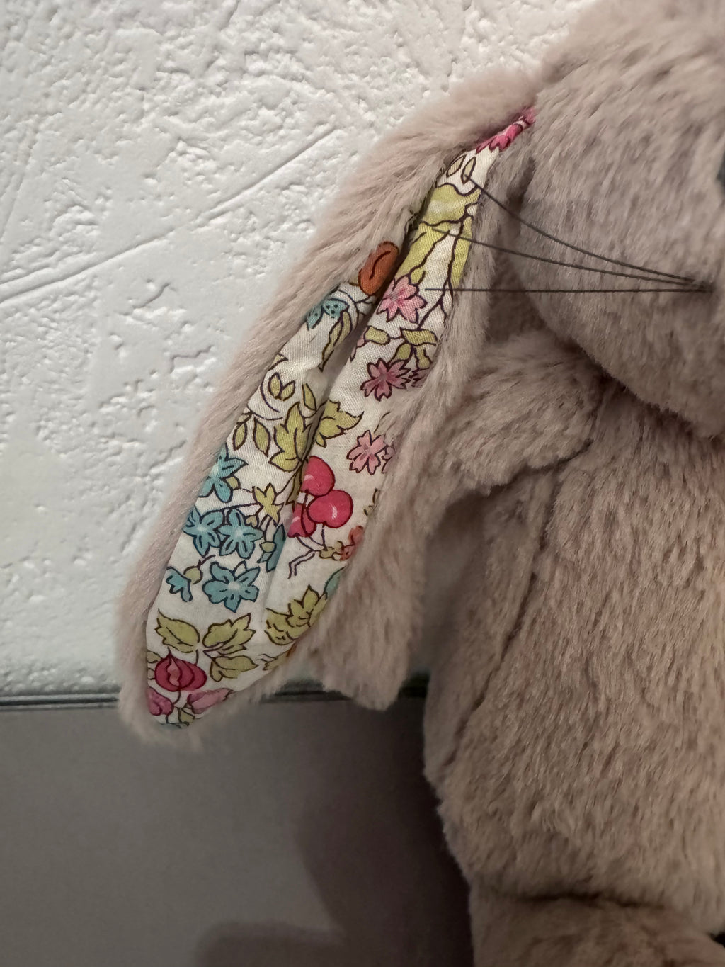 Small Bashful Blossom Liberty Beige Bunny
