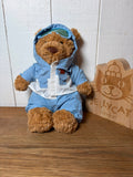 Jellycat Bartholomew Bear In A Snowsuit